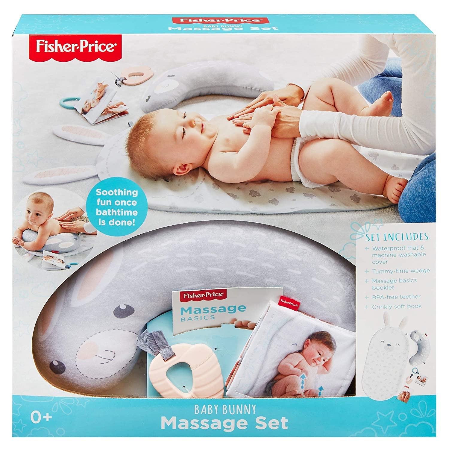 Fisher Price Baby Bunny Massage Set