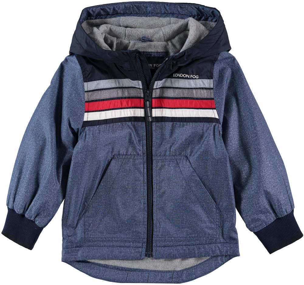 London Fog Boys 8-20 Chest Stripe Jacket