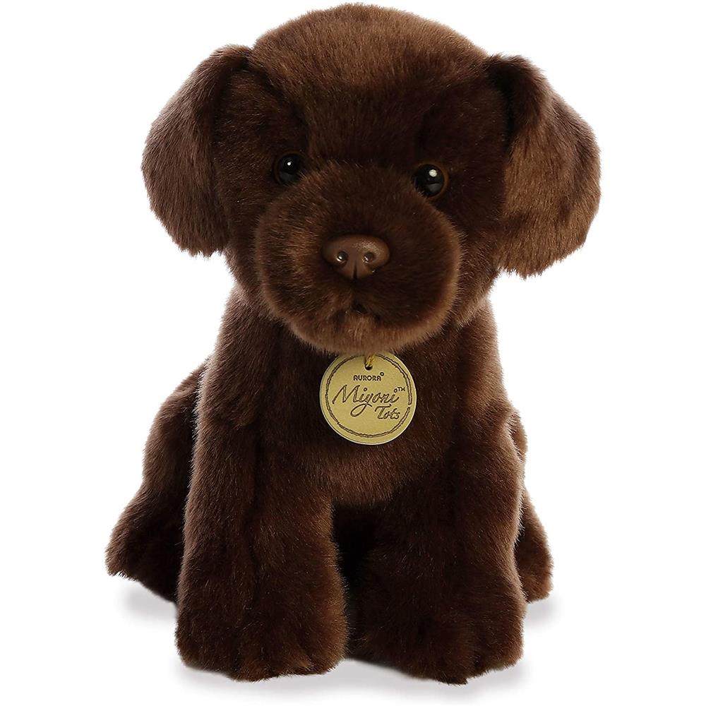 Aurora Miyoni - 11'' Chocolate Lab Pup, Brown