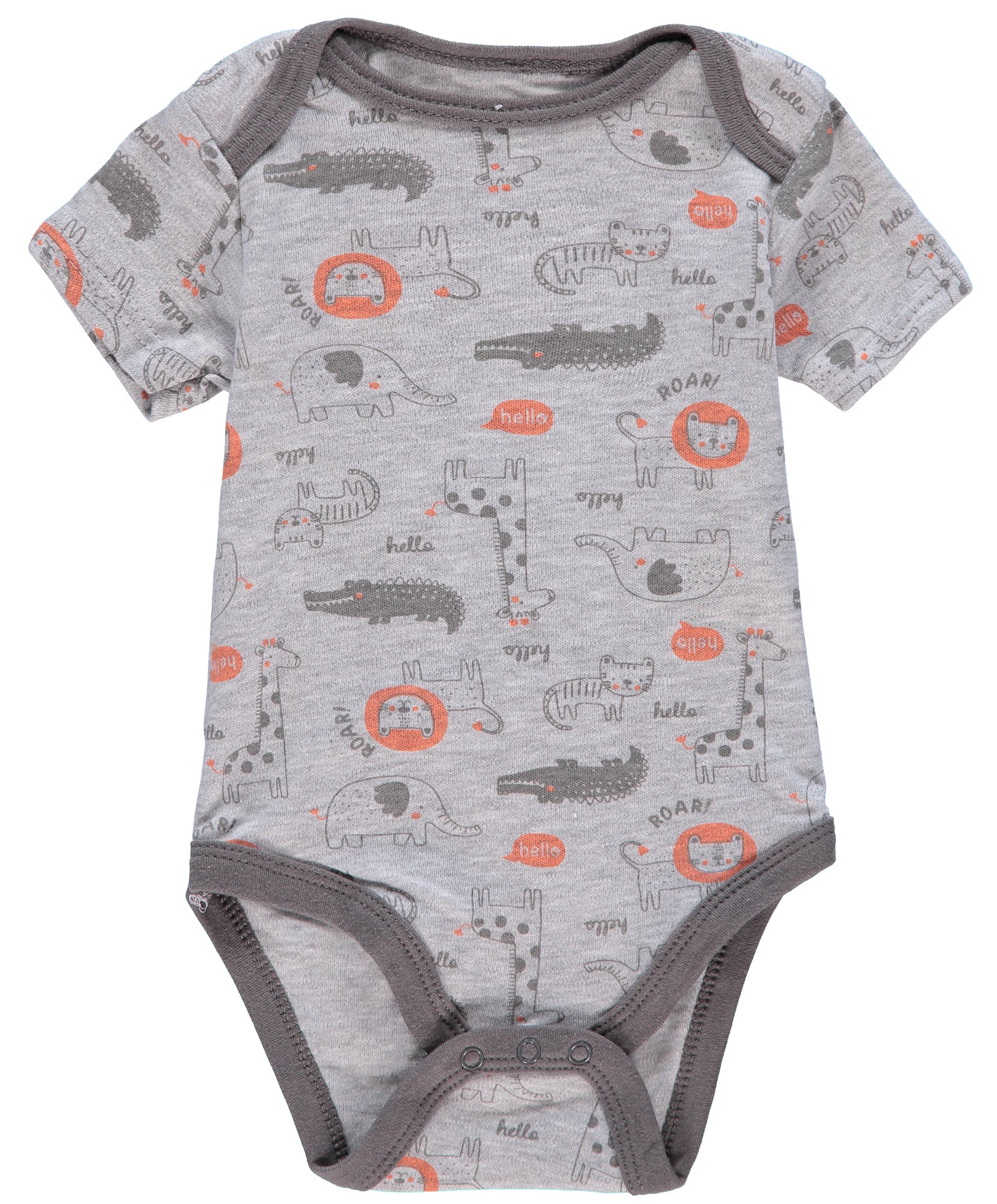 Bon Bebe Boys 0-9 Months Jungle Bodysuit Pant Set with Bib