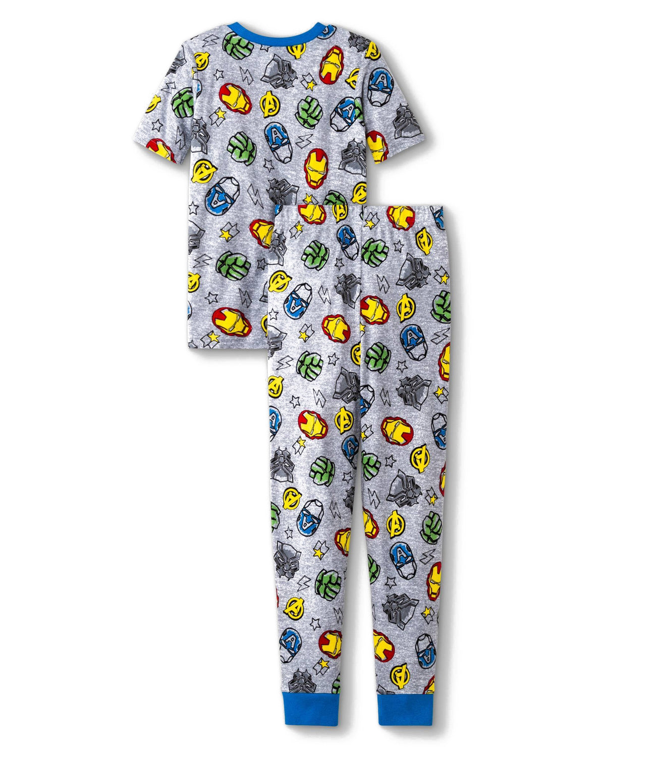 Marvel Boys 4-10 Avengers 4-Piece Cotton Pajama Set