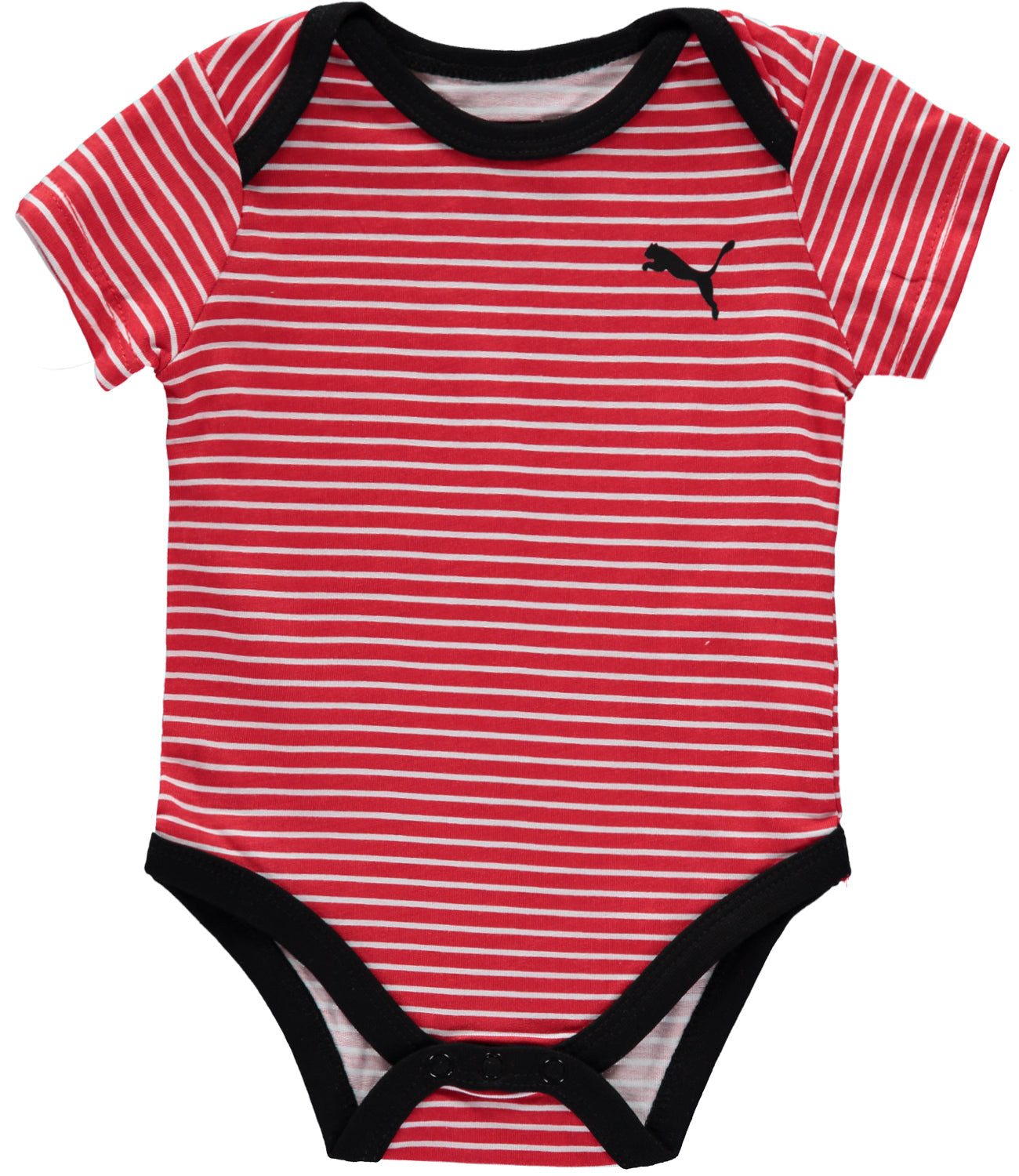 PUMA Boys 0-9 Months Short Sleeve 5-Pack Bodysuit