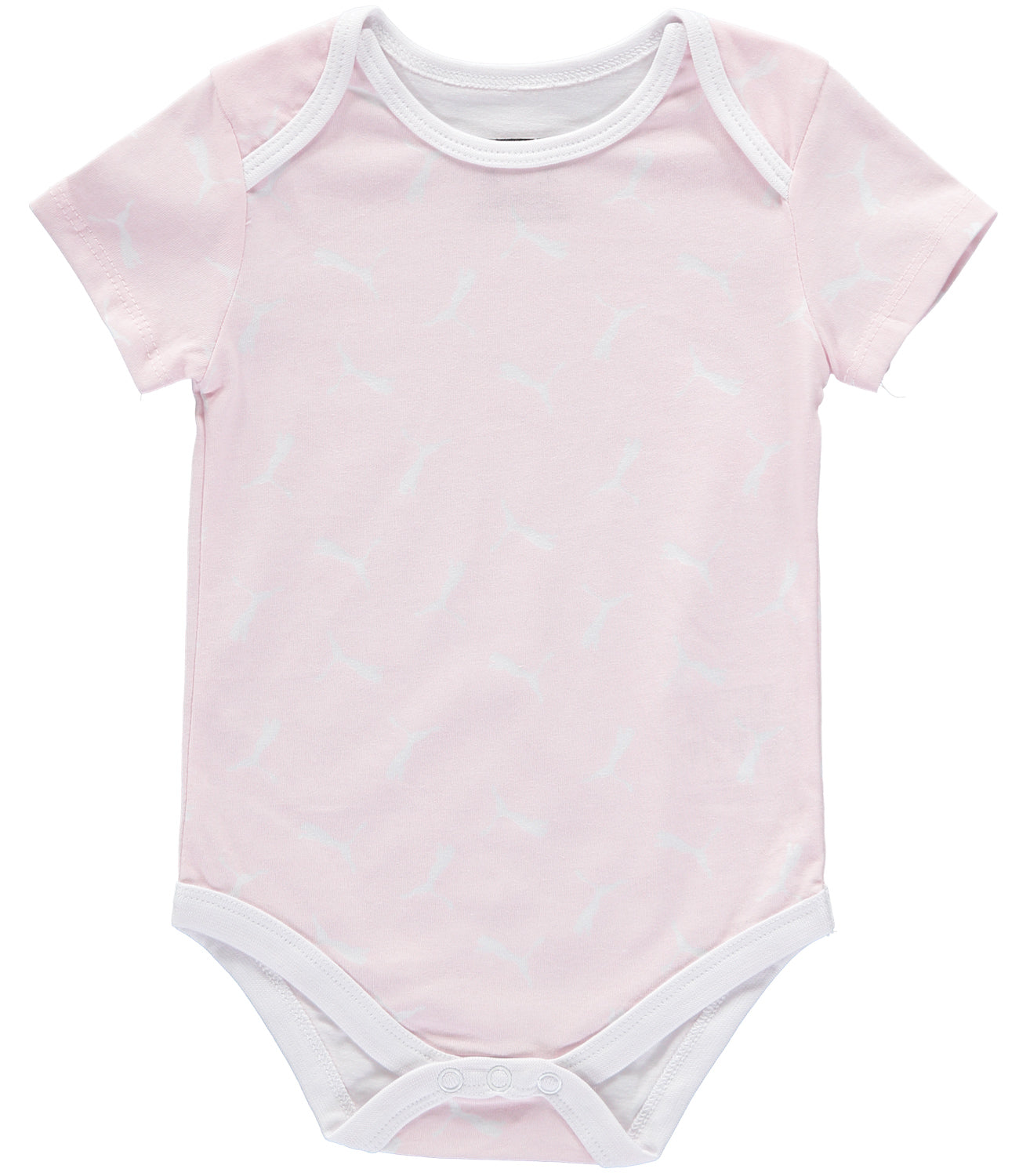 PUMA Girls 0-9 Months Short Sleeve 5-Pack Bodysuit