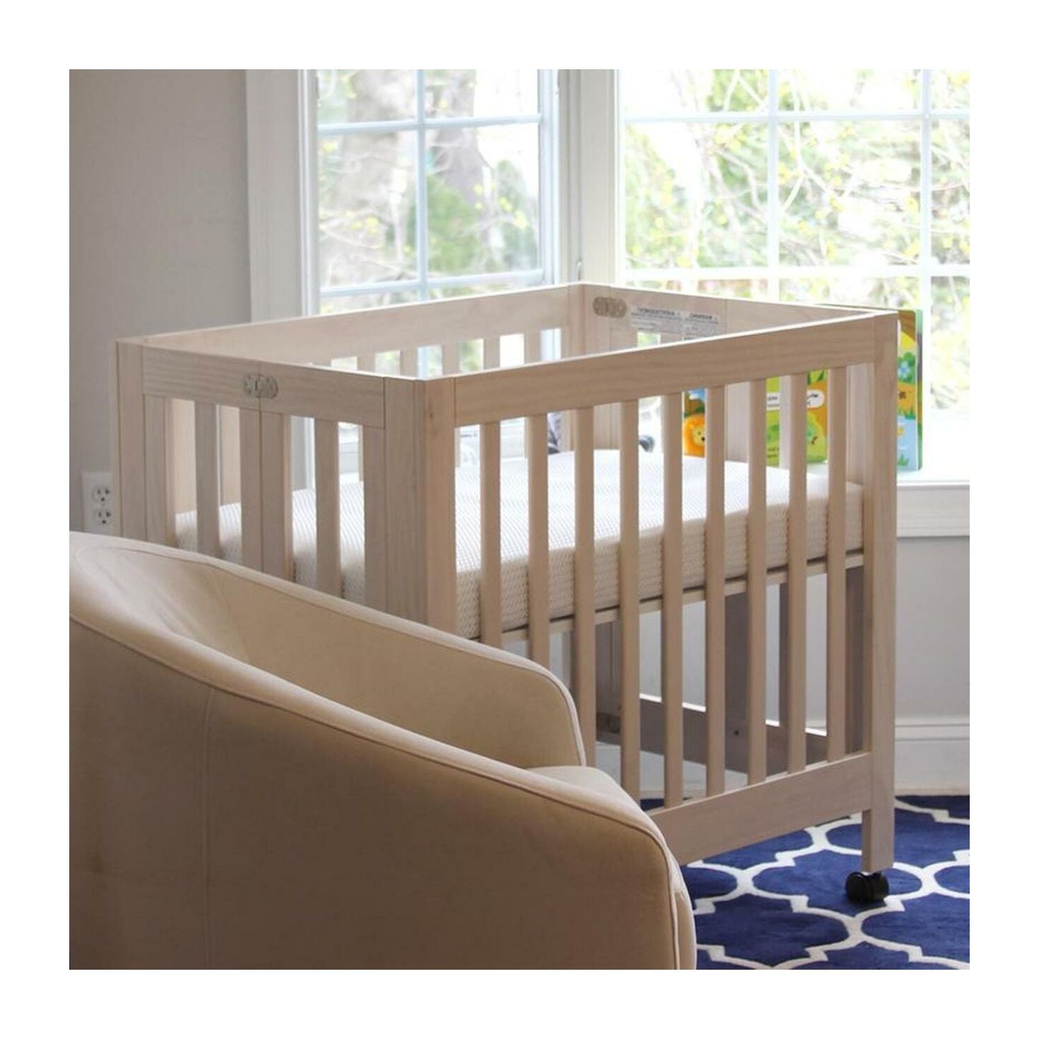 Lullaby Earth Breeze Air Breathable Mini Crib Mattress