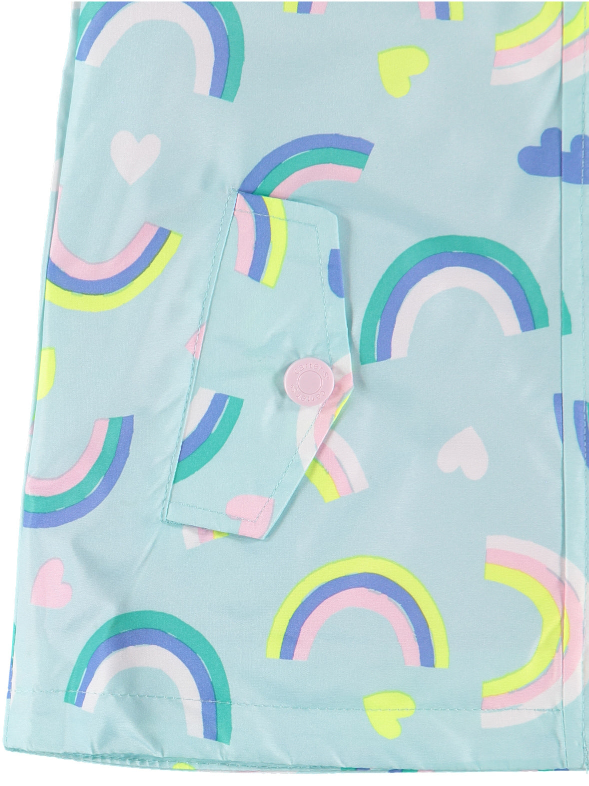 Carters Girls 12-24 Months Rainbow Rain Slicker