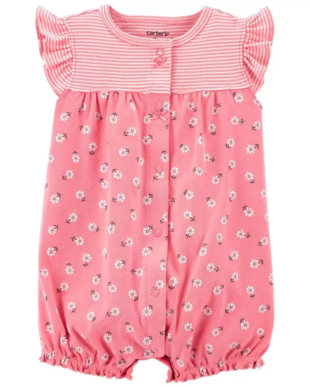 Carters Girls 0-24 Months Floral Romper