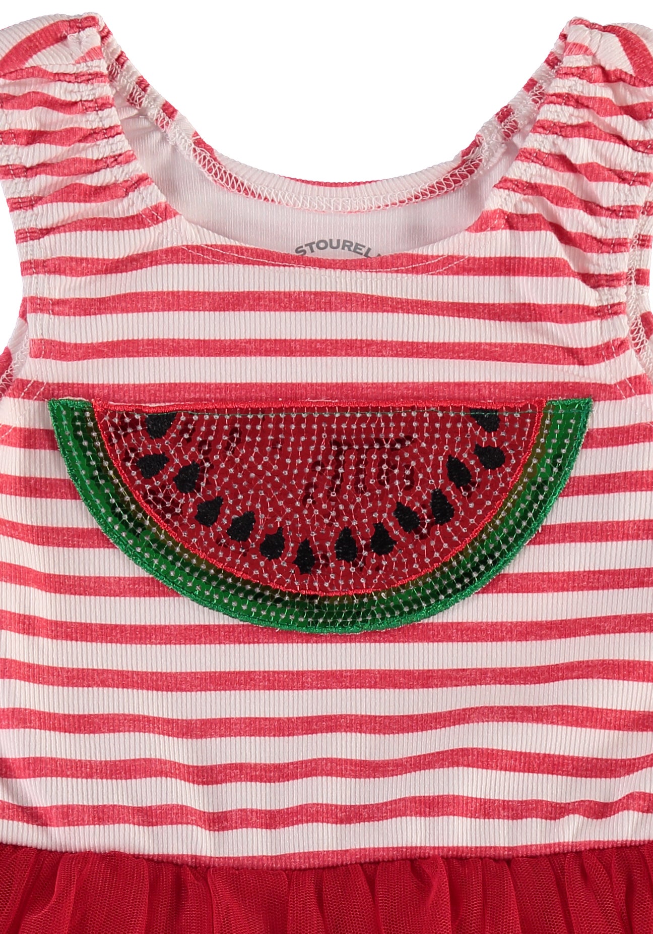 Pastourelle by Pippa & Julie Girls 2T-4T Watermelon Dress