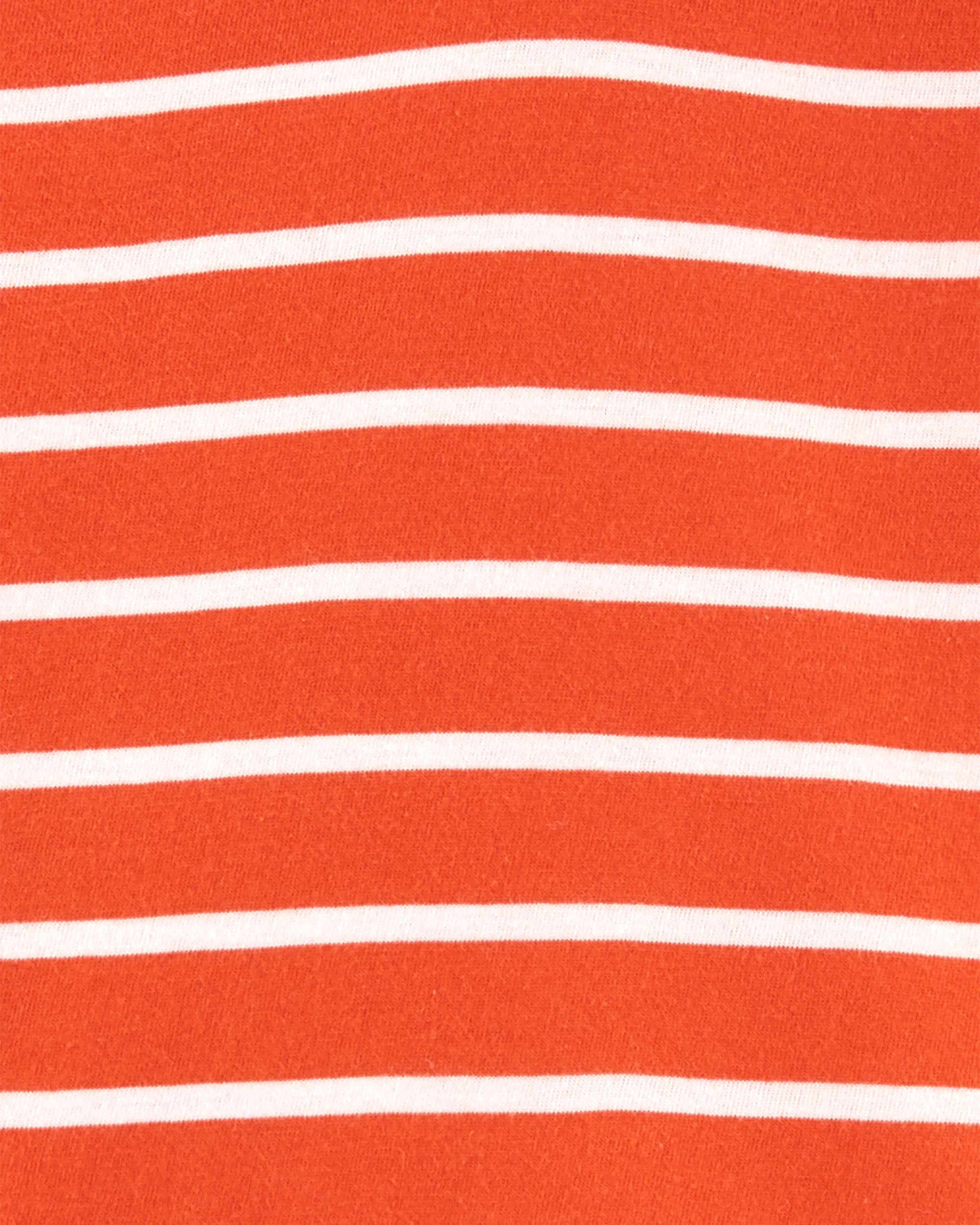 Carters Boys 2T-4T Stripe Polo Short Set