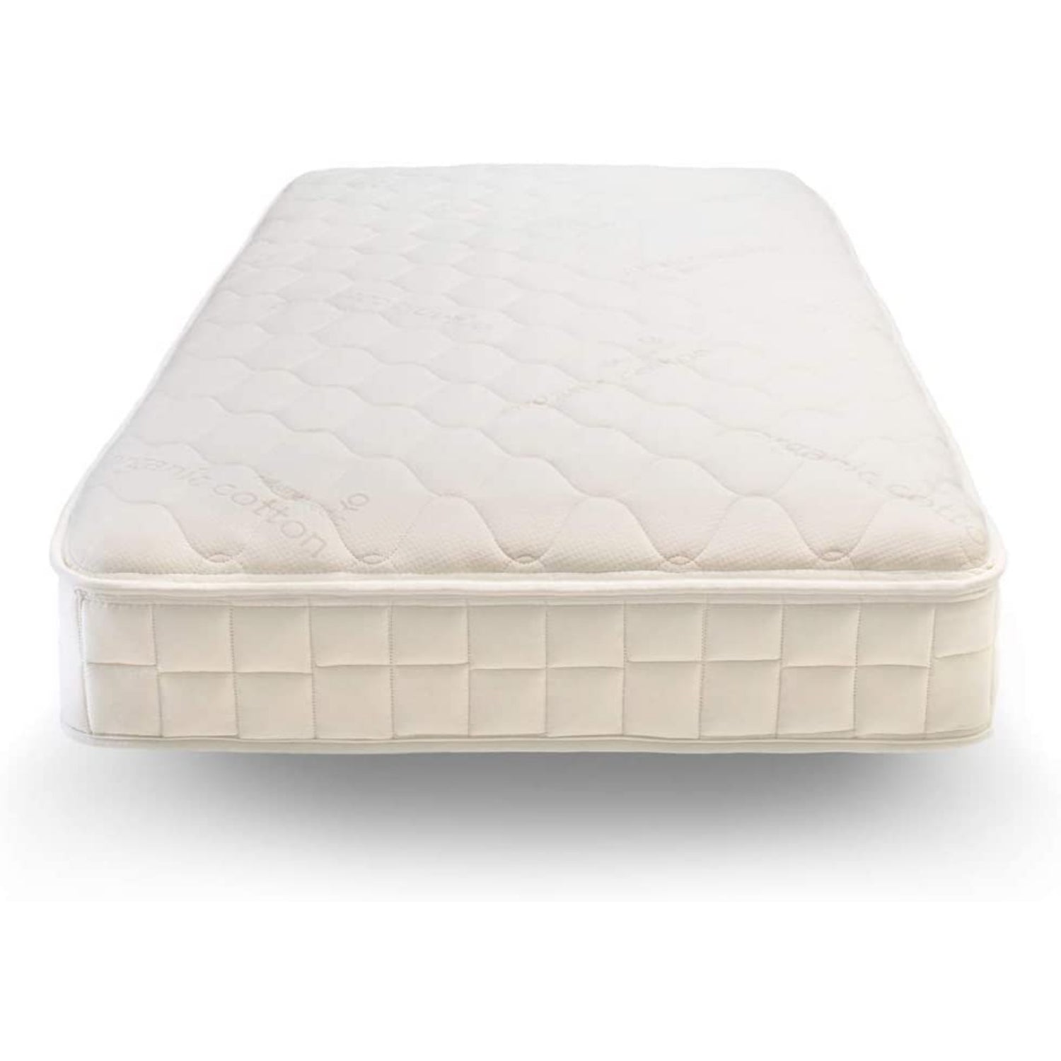 Naturepedic Verse Organic Kids Mattress, Firm Natural Mattress with Quilted Top, Non-Toxic, Queen Si