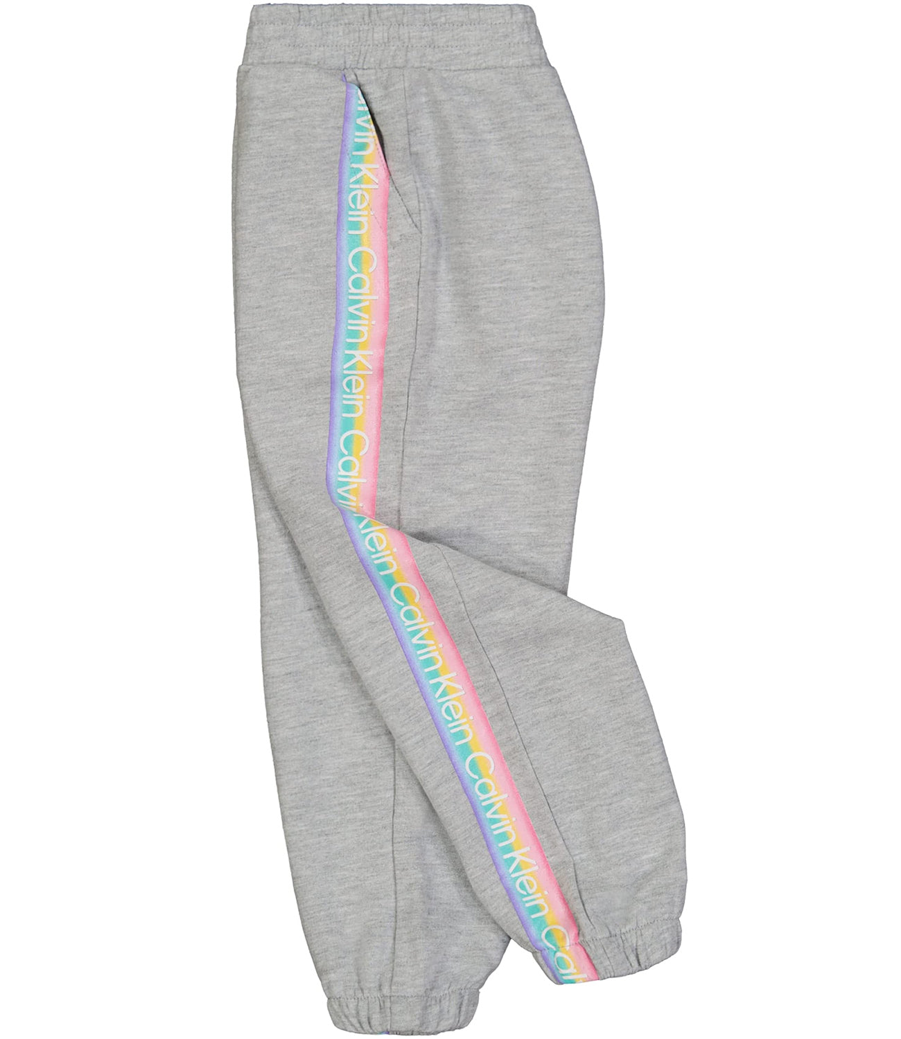 Calvin Klein Girls 12-24 Months Rainbow 2-Piece Jogger Set