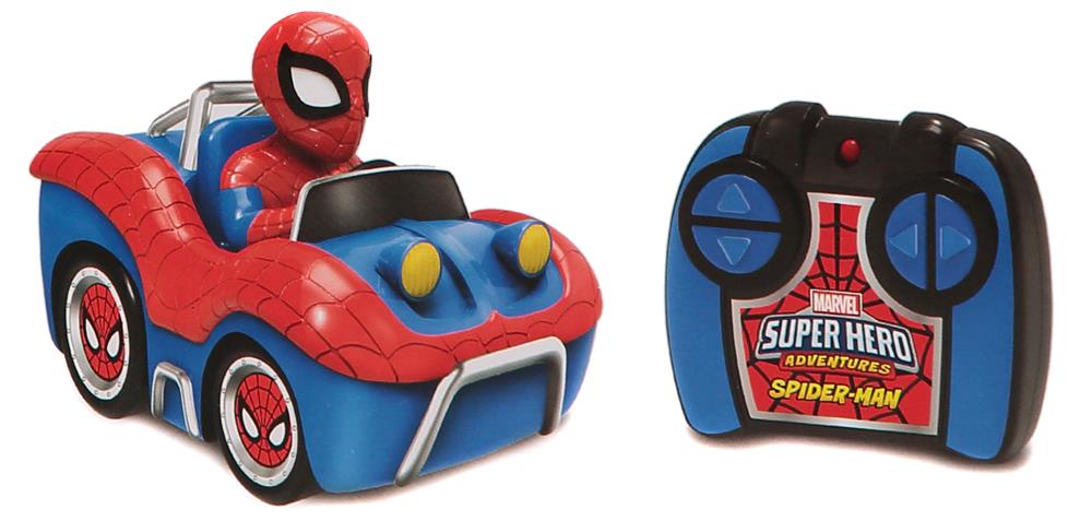 Marvel Super Hero Adventures Spiderman Full Function Buggy with Remote