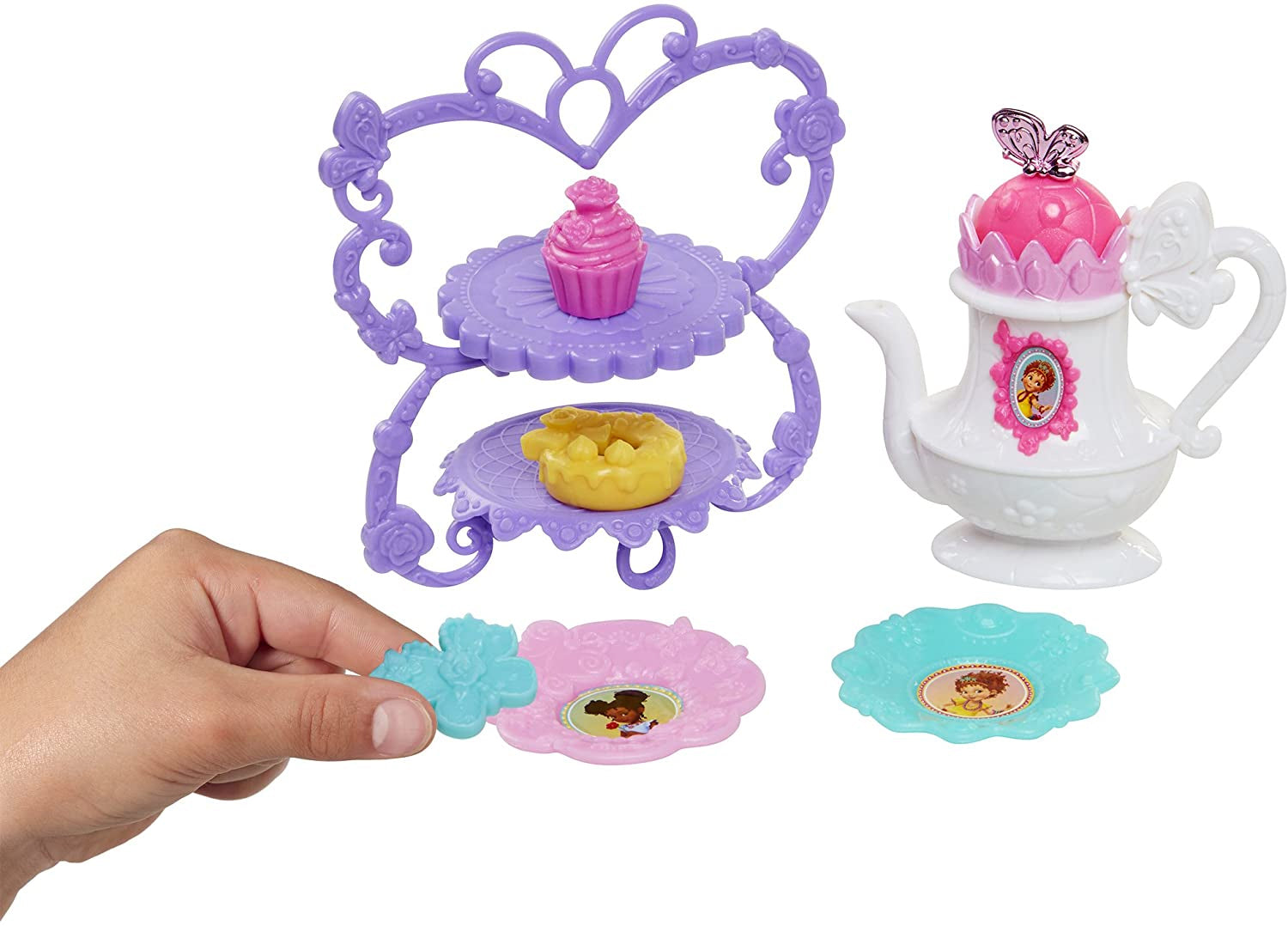 Fancy Nancy Fantastique Doll-sized Tea Set, 13-Pieces