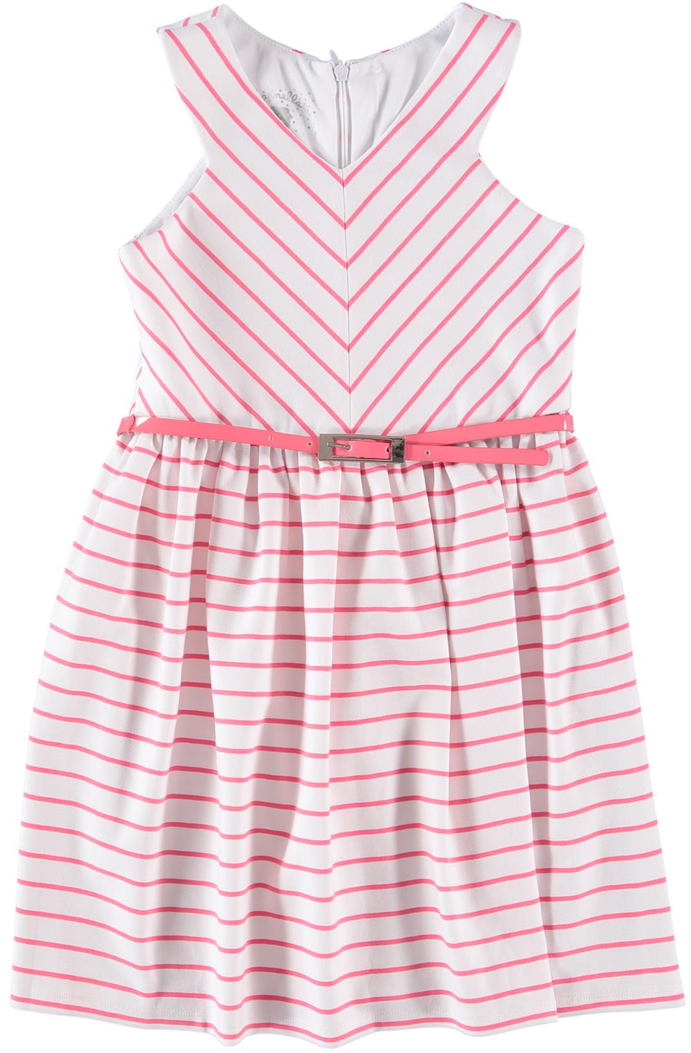 Marmellata Girls 2-6X Stripe Belted Dress