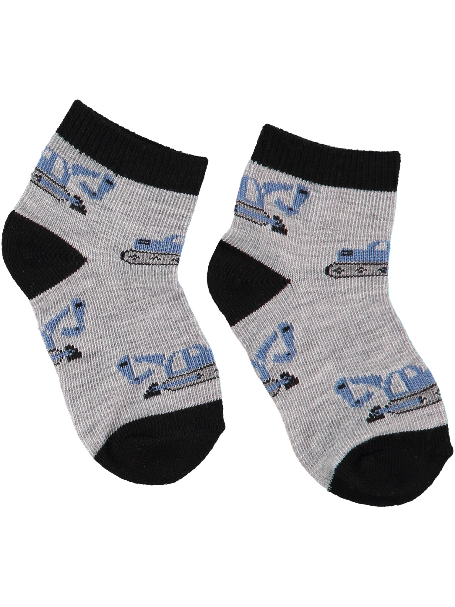 Rene Rofe Boys 2T-4T Rescue 6-Pack Sock