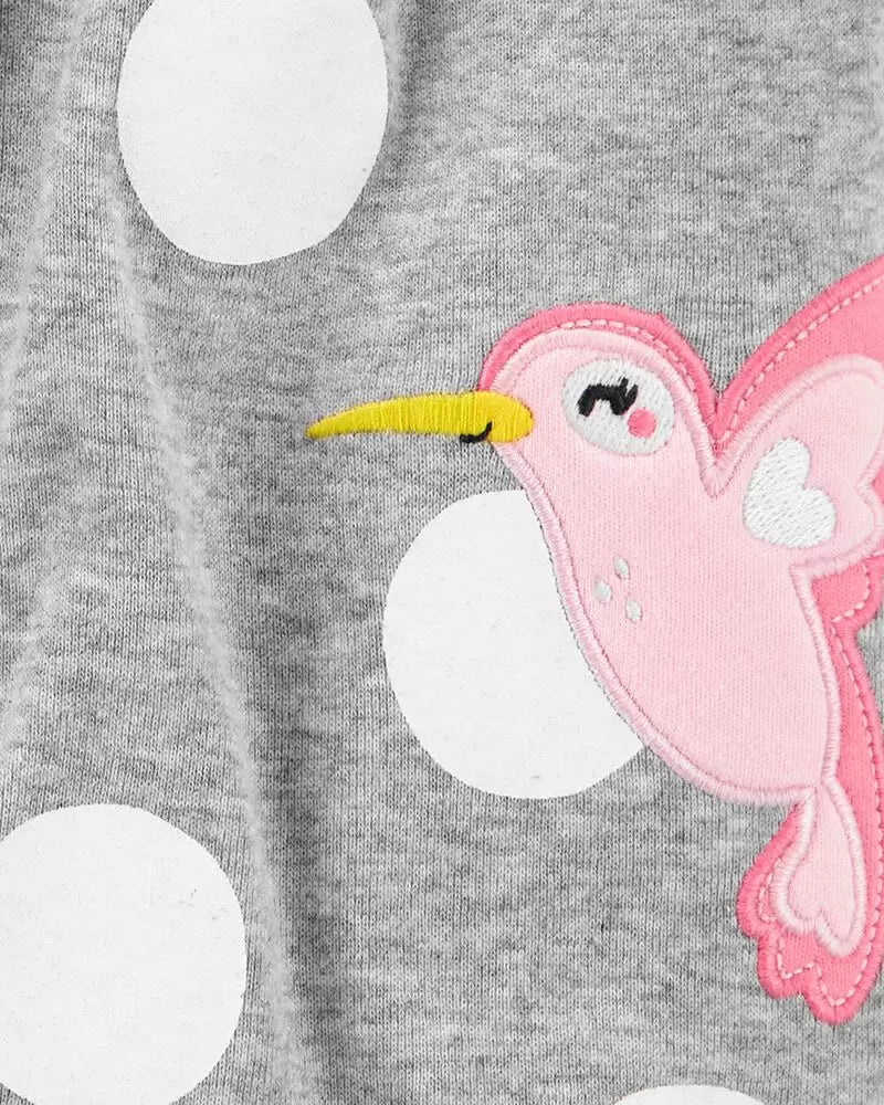 Carters Girls 0-24 Months Bird Romper