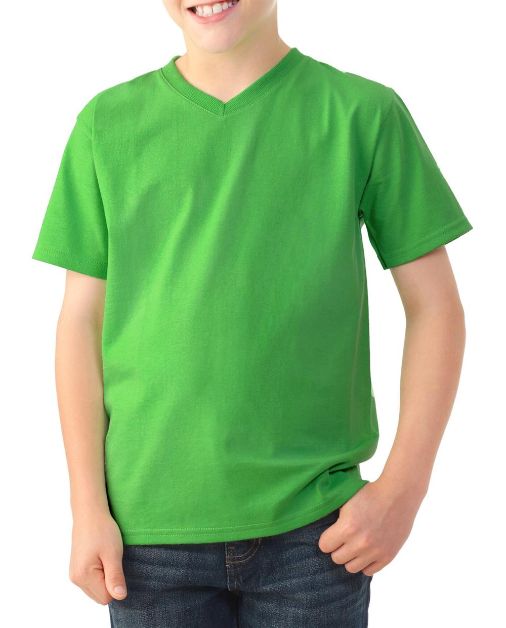 Fruit of the Loom Boys V-Neck T-Shirt