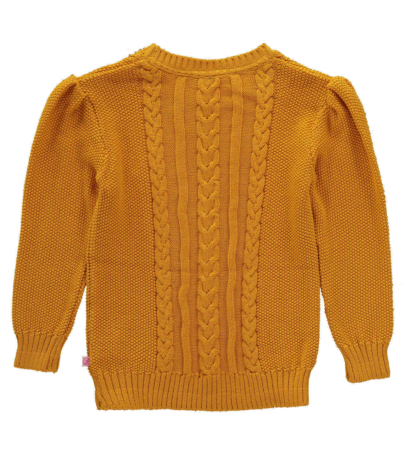 Sophie and Sam Girls 4-6X Cable Knit Pullover Sweater