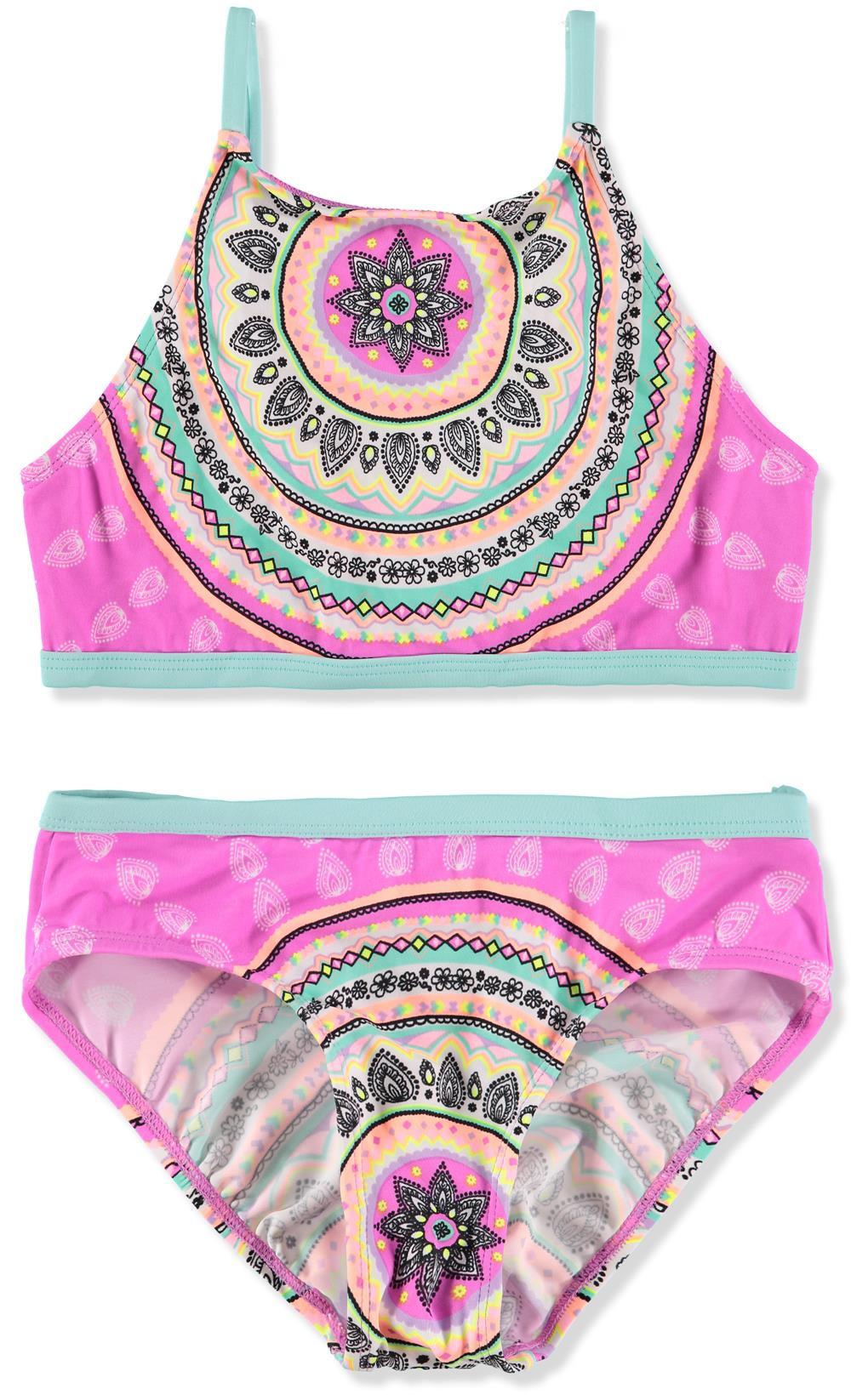 Bathing Suit Girls Printed Bikini Swim Set