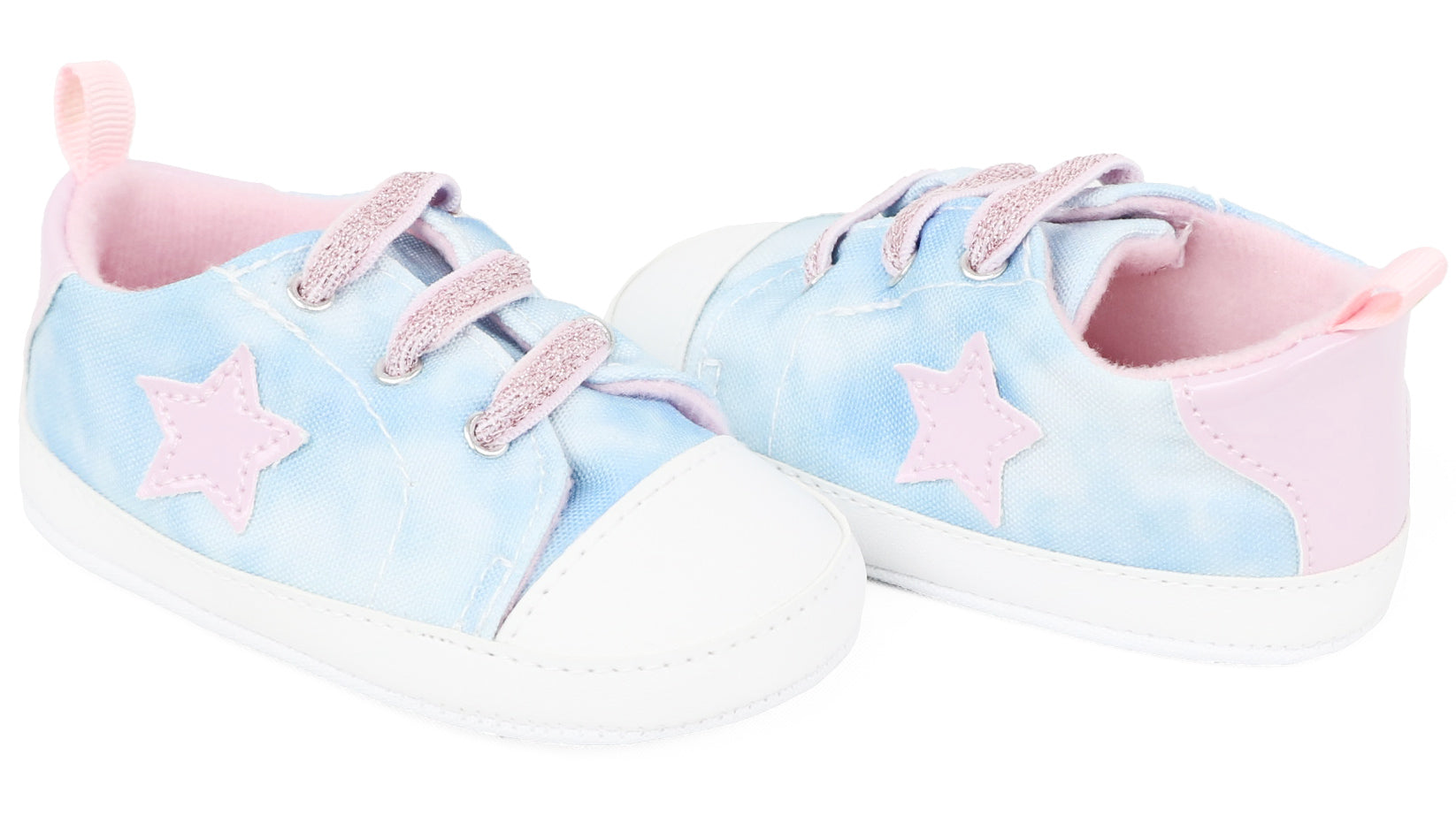 Stepping Stones Girls 0-9 Months Star Tie Dye Sneaker