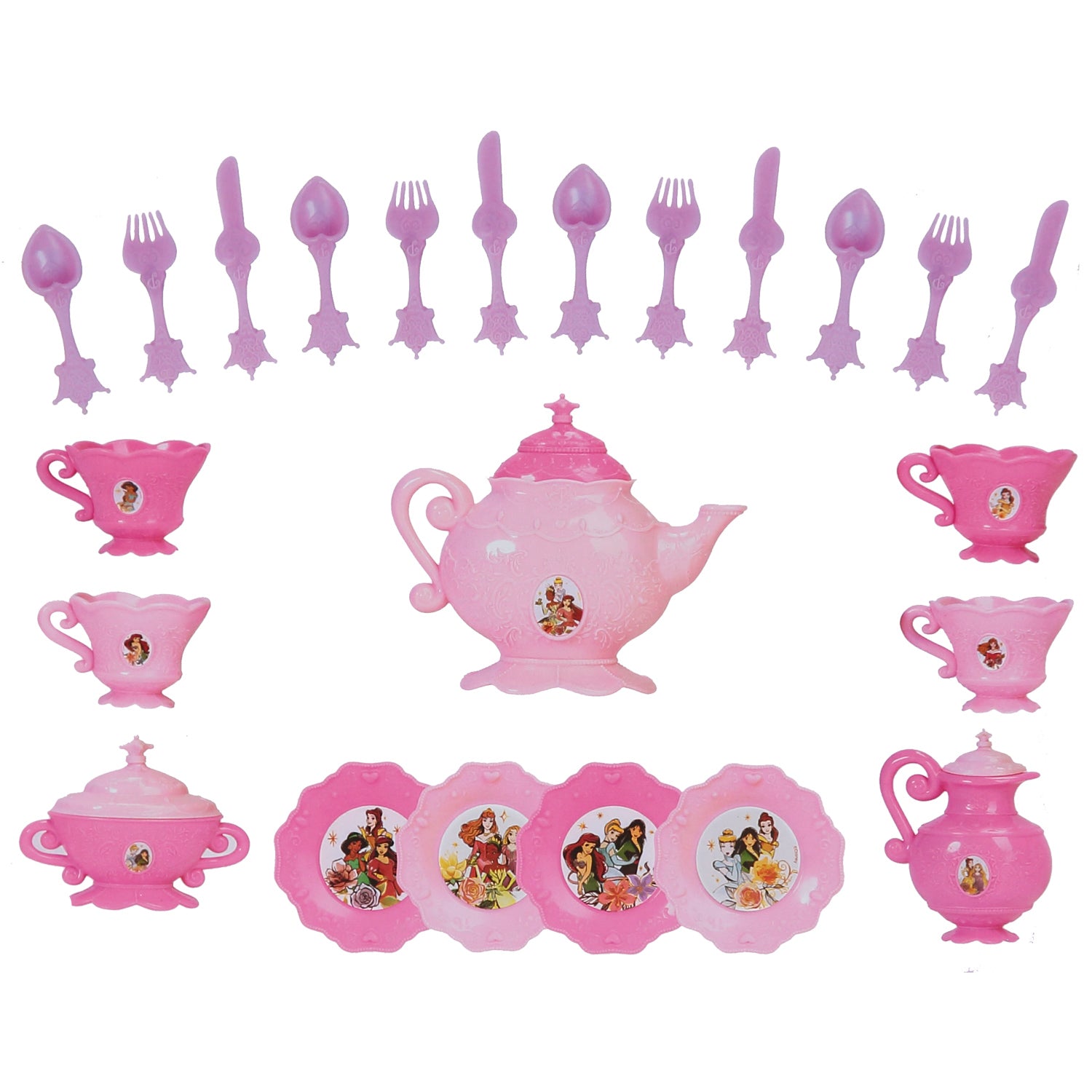 Disney Princess 26-Piece Dinnerware Set