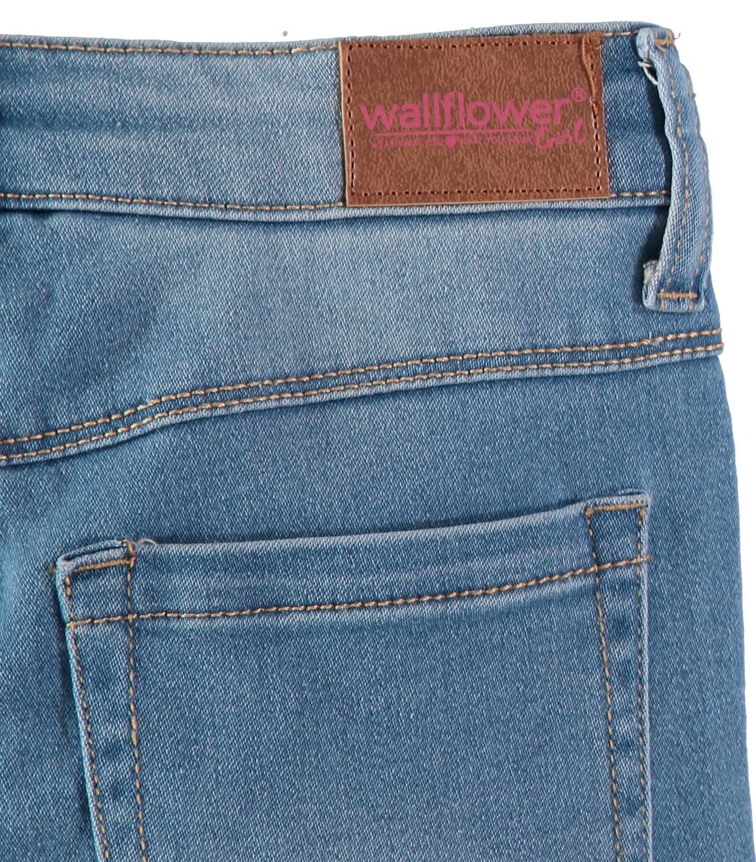 WallFlower Girls 7-16 Distressed Jean