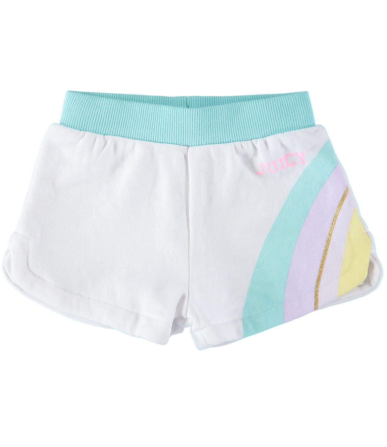 Juicy Couture Girls 4-6X 2-Piece Rainbow Short Set