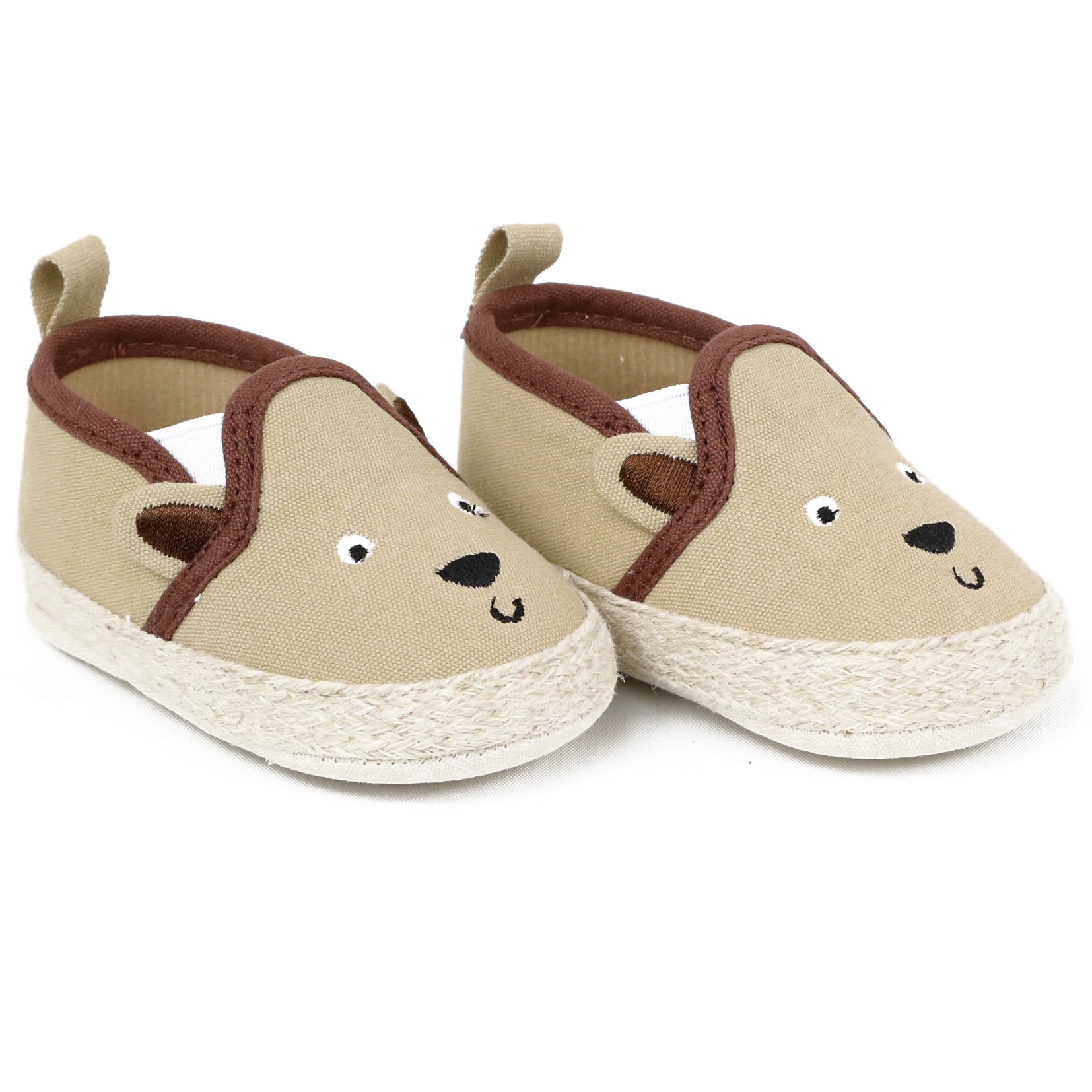 Stepping Stones Boys 0-9 Months Bear Slip On Sneaker