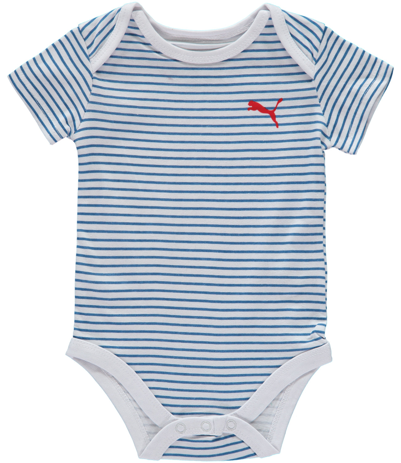 PUMA Boys 0-9 Months Short Sleeve 5-Pack Bodysuit