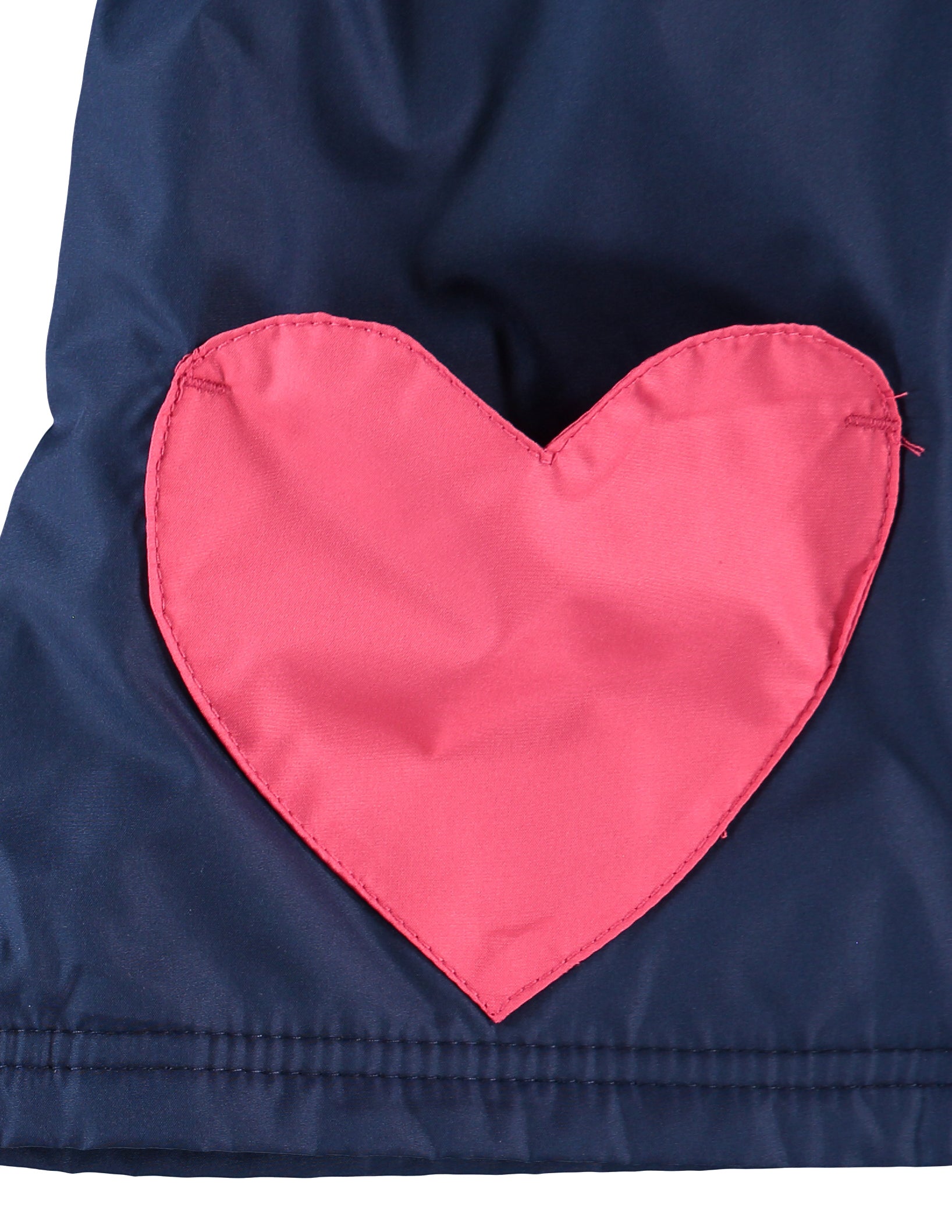 Carters Girls 2T-4T Heart Pocket Midweight Jacket