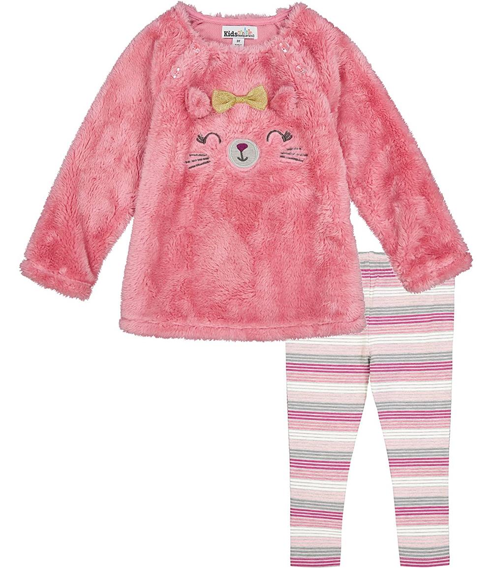 Kids Headquarters 2 Piece Kitty Legging Set