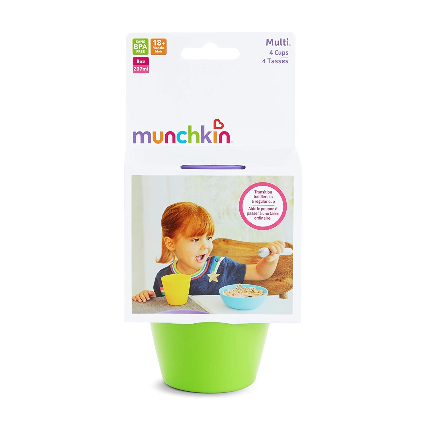 Munchkin Multi Toddler Cups, 4 Pack