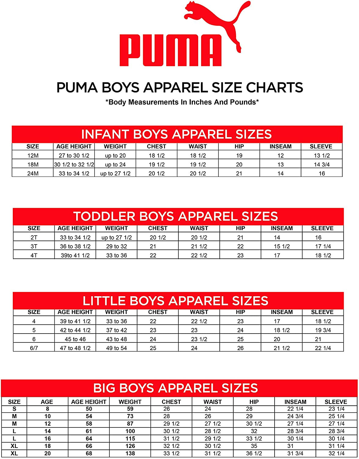 PUMA Boys 8-20 Alpha Pack T-Shirt