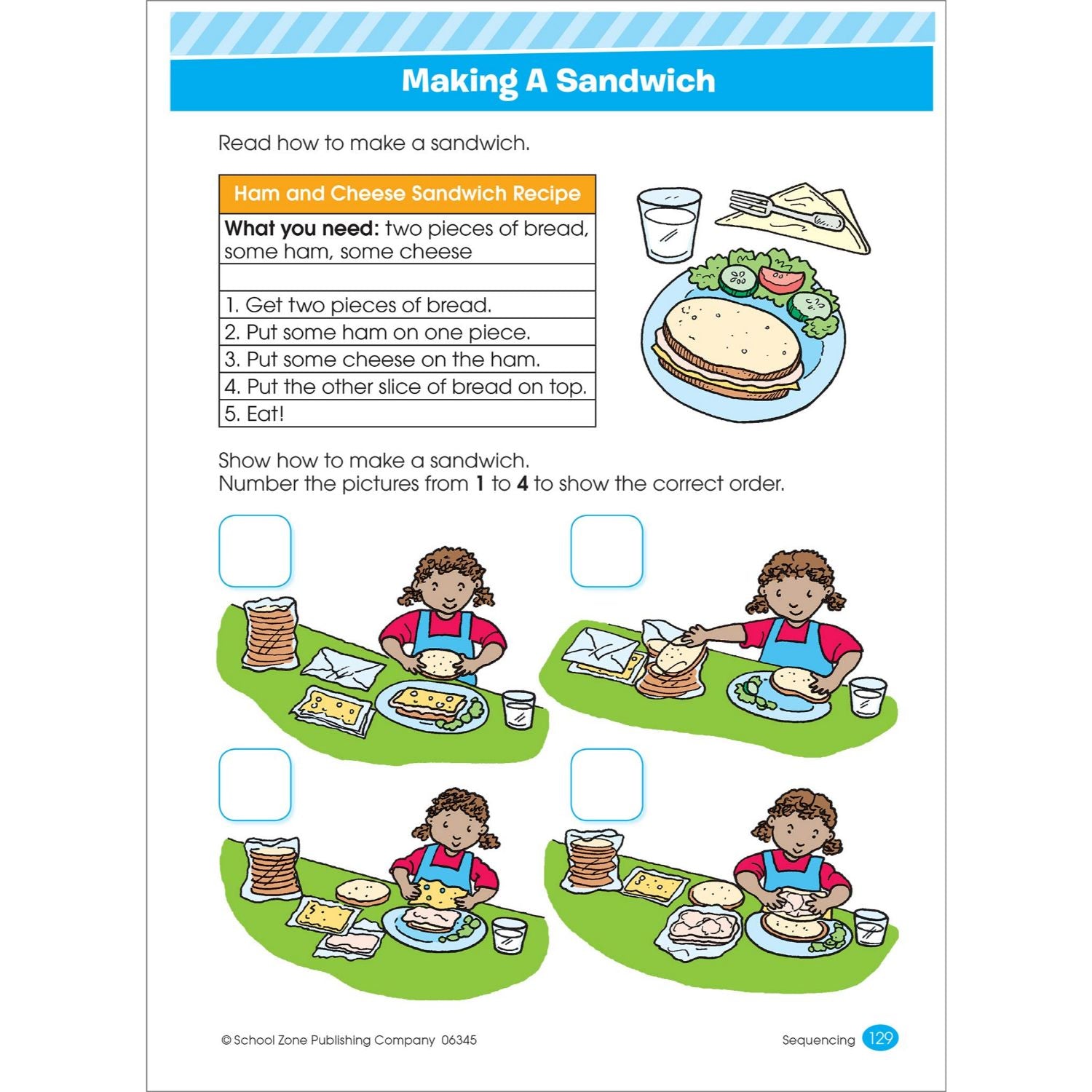 School Zone Big Reading 1-2 Workbook