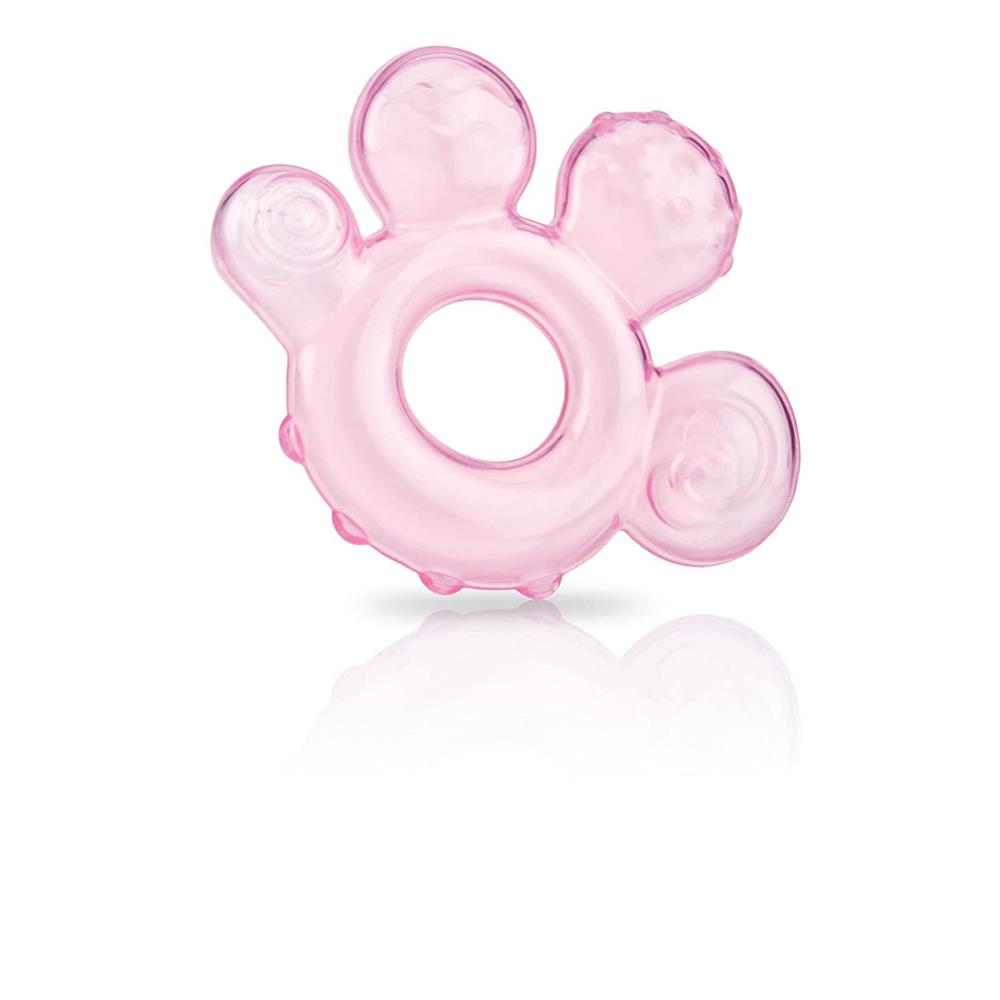 Nuby IcyBite Hand Teether, Colors May Vary