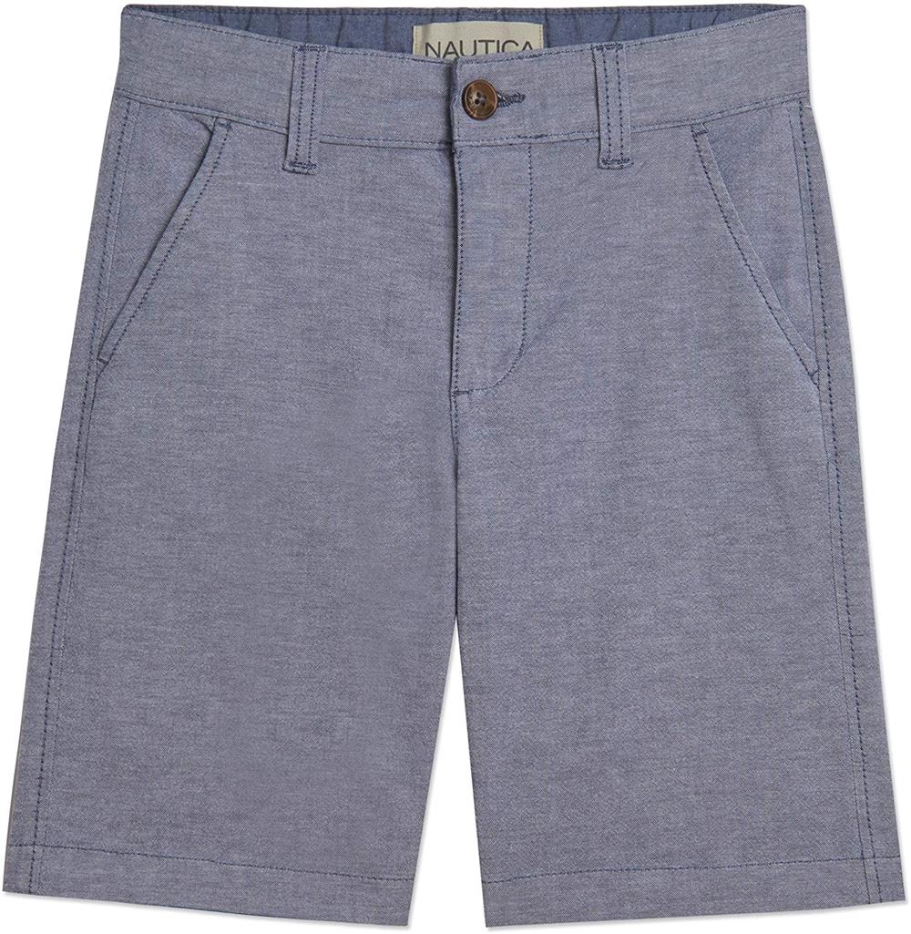 Nautica Boys 8-20 Flat Front Twill Short