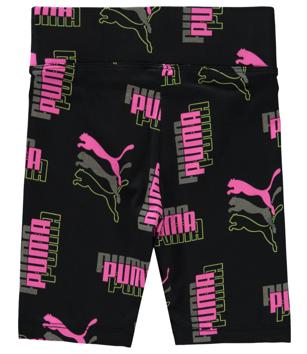 PUMA Girls 7-16 All Over Print Logo Short