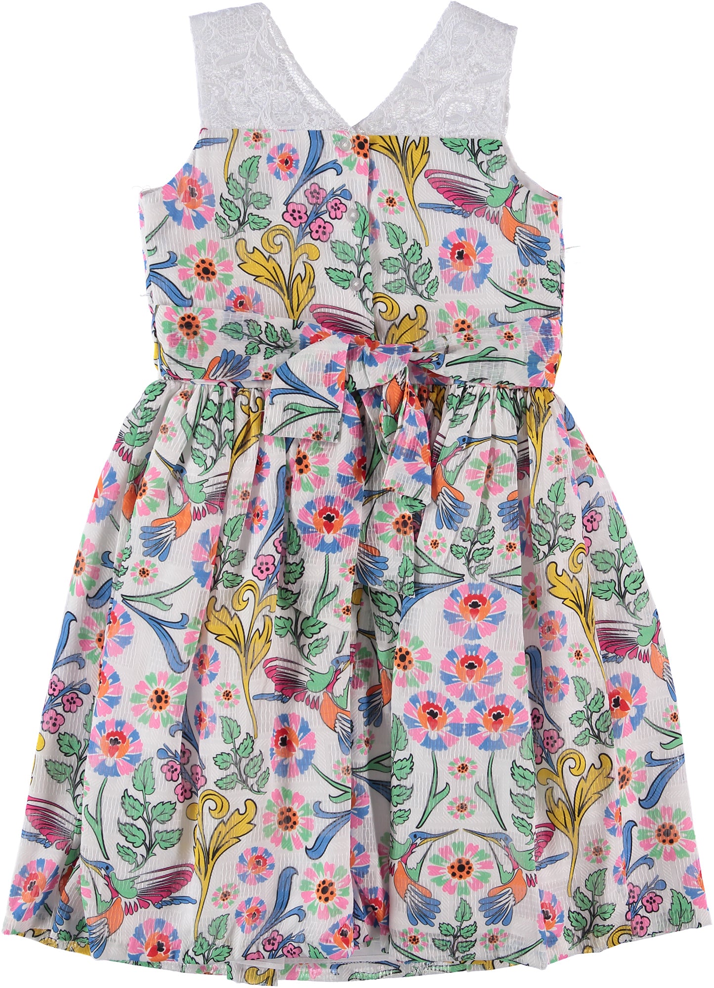 Marmellata Girls 7-16 Burnout Print Dress