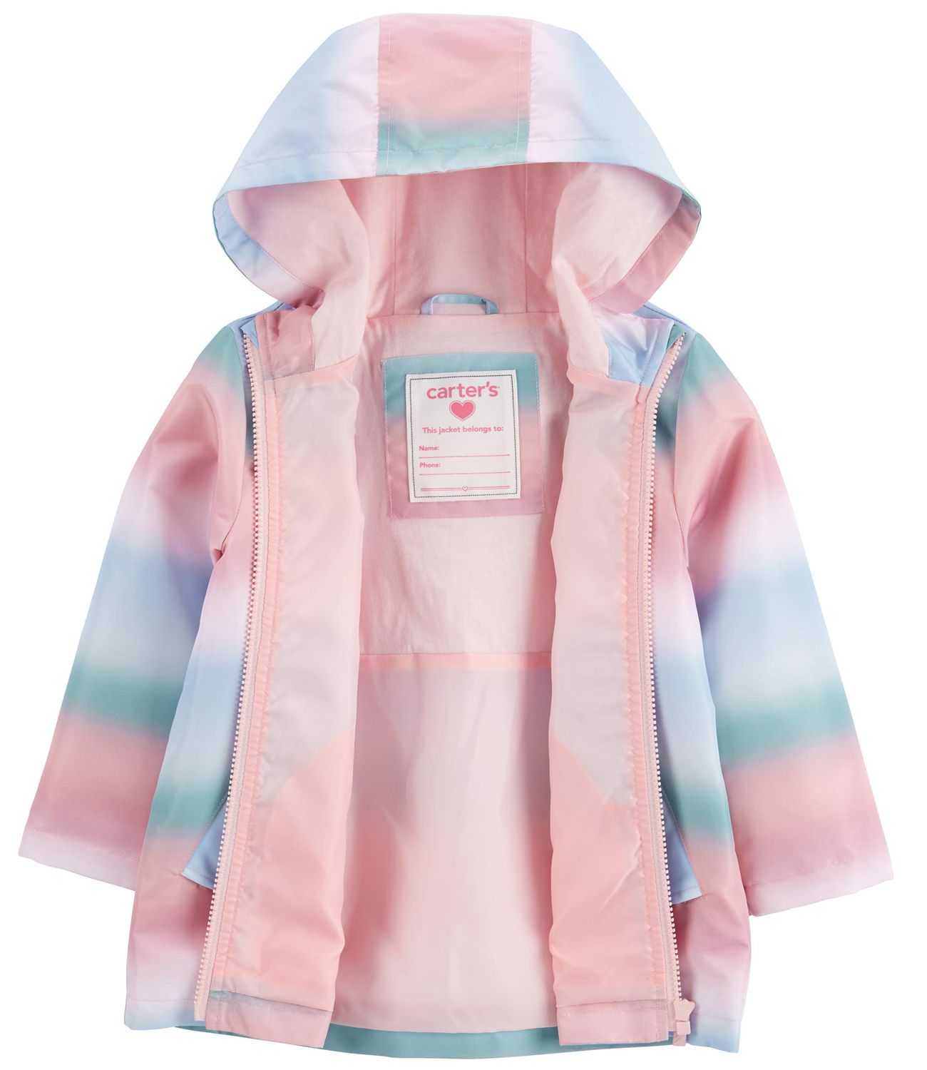 Carter's Girls 12-24 Months Water Resistant Rainslicker