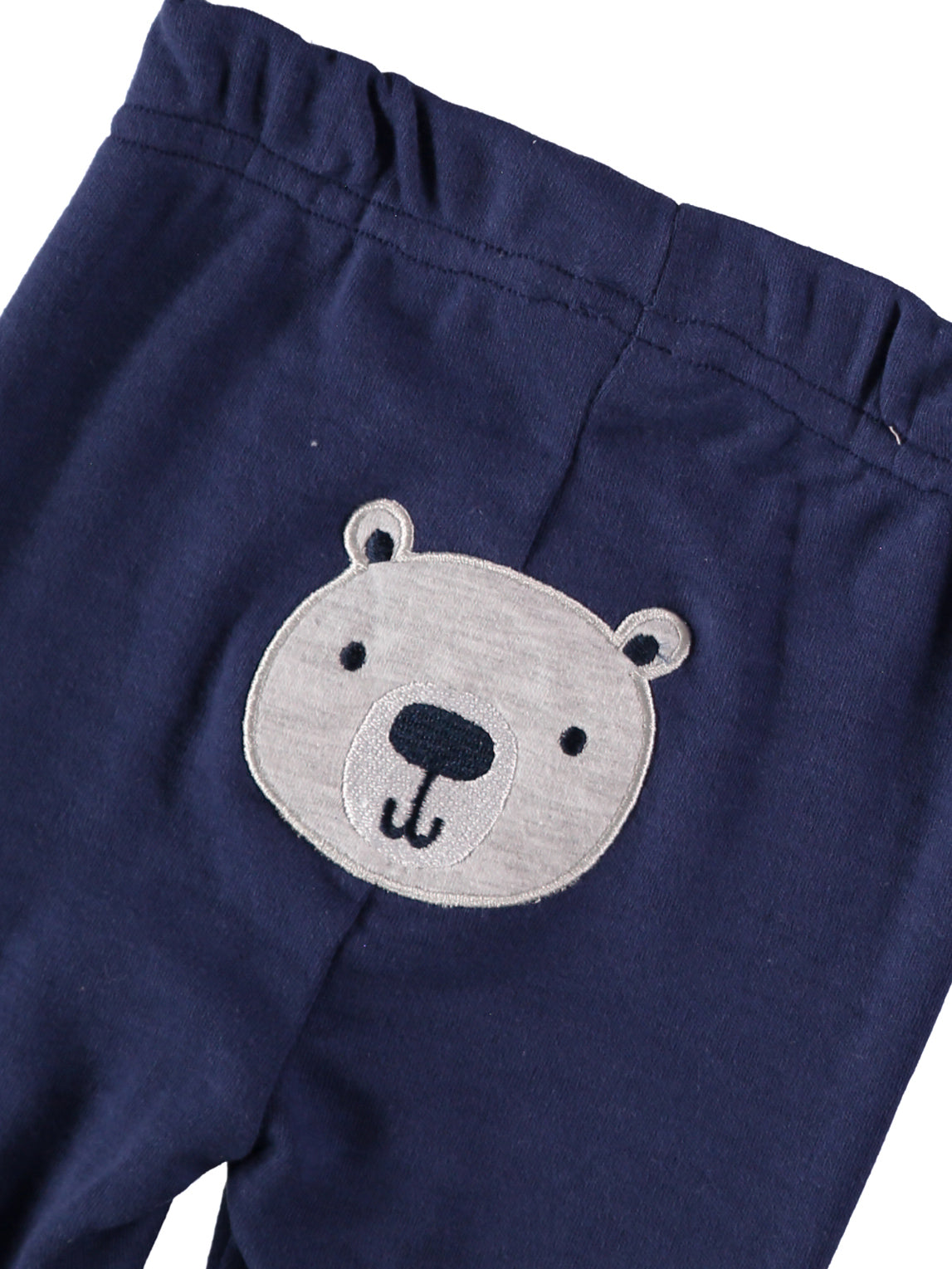 Bon Bebe Boys 0-9 Months Bear Bodysuit Pant Set with Bib