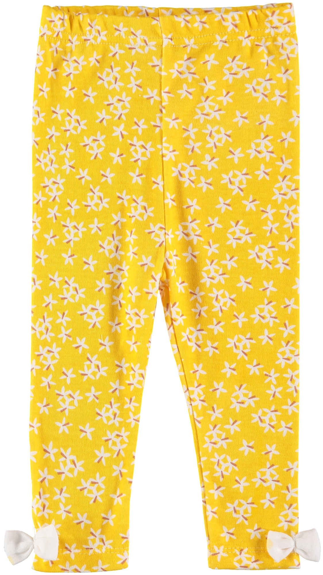 Always Loved Girls 0-9 Months Lemon 4-Piece Bodysuit Pant Outfit Set