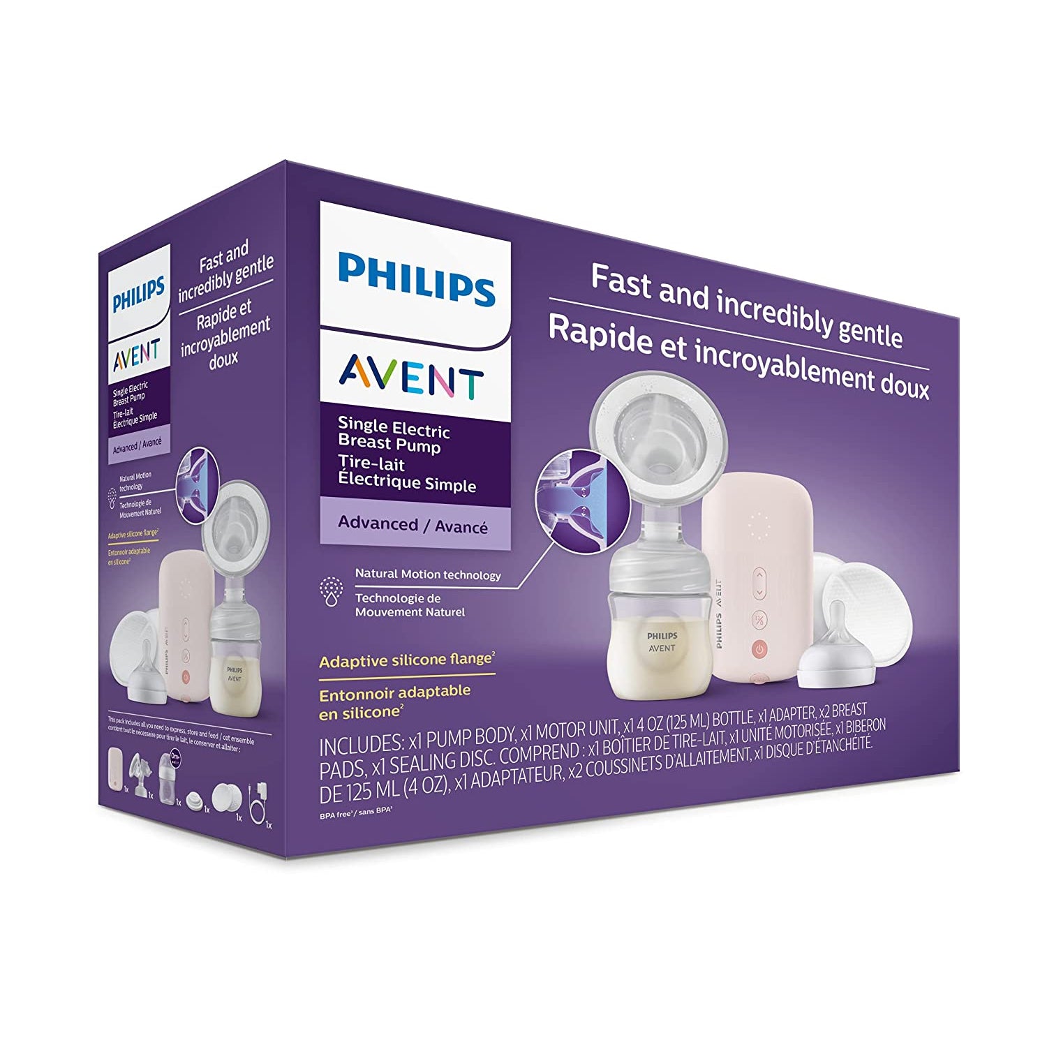 Philips Avent Single Electric Breast Pump Advanced, with Natural Motion Technology