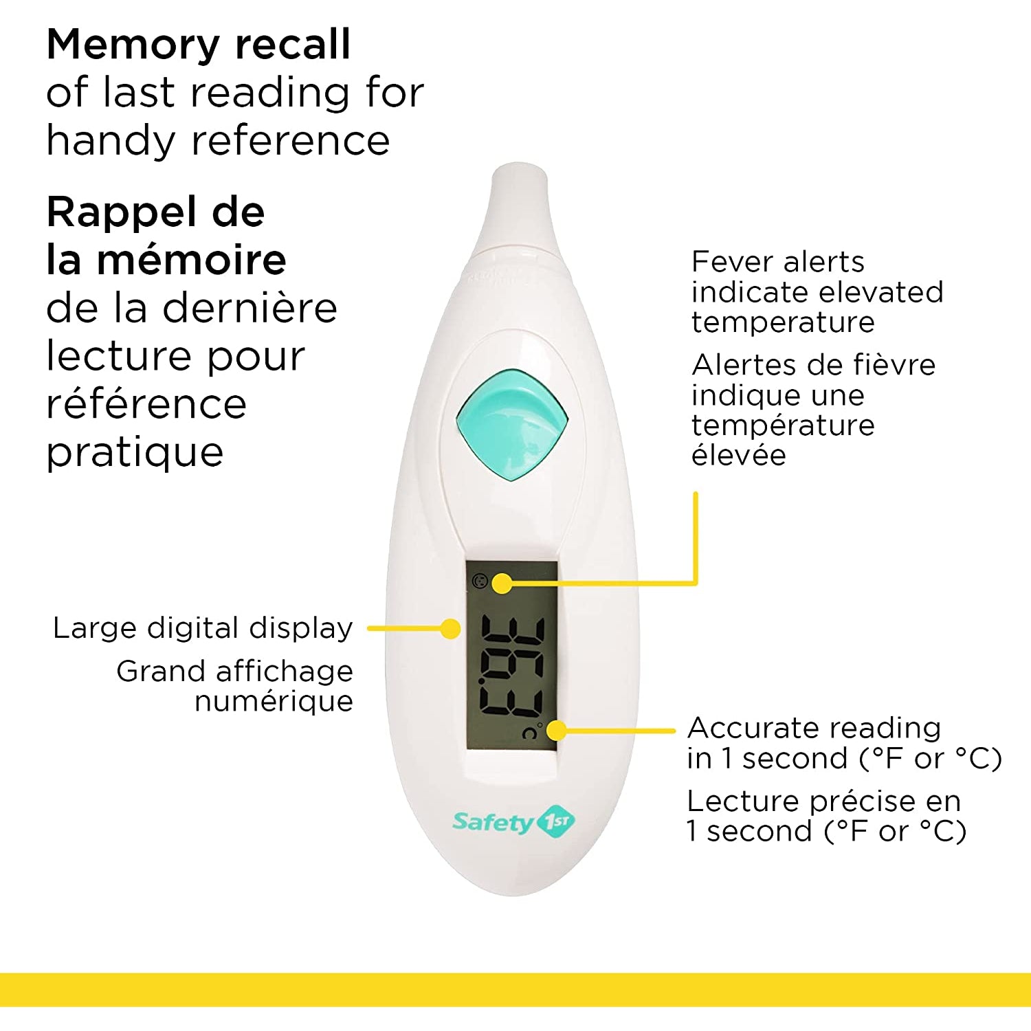 Safety 1st Quick Read Ear Thermometer