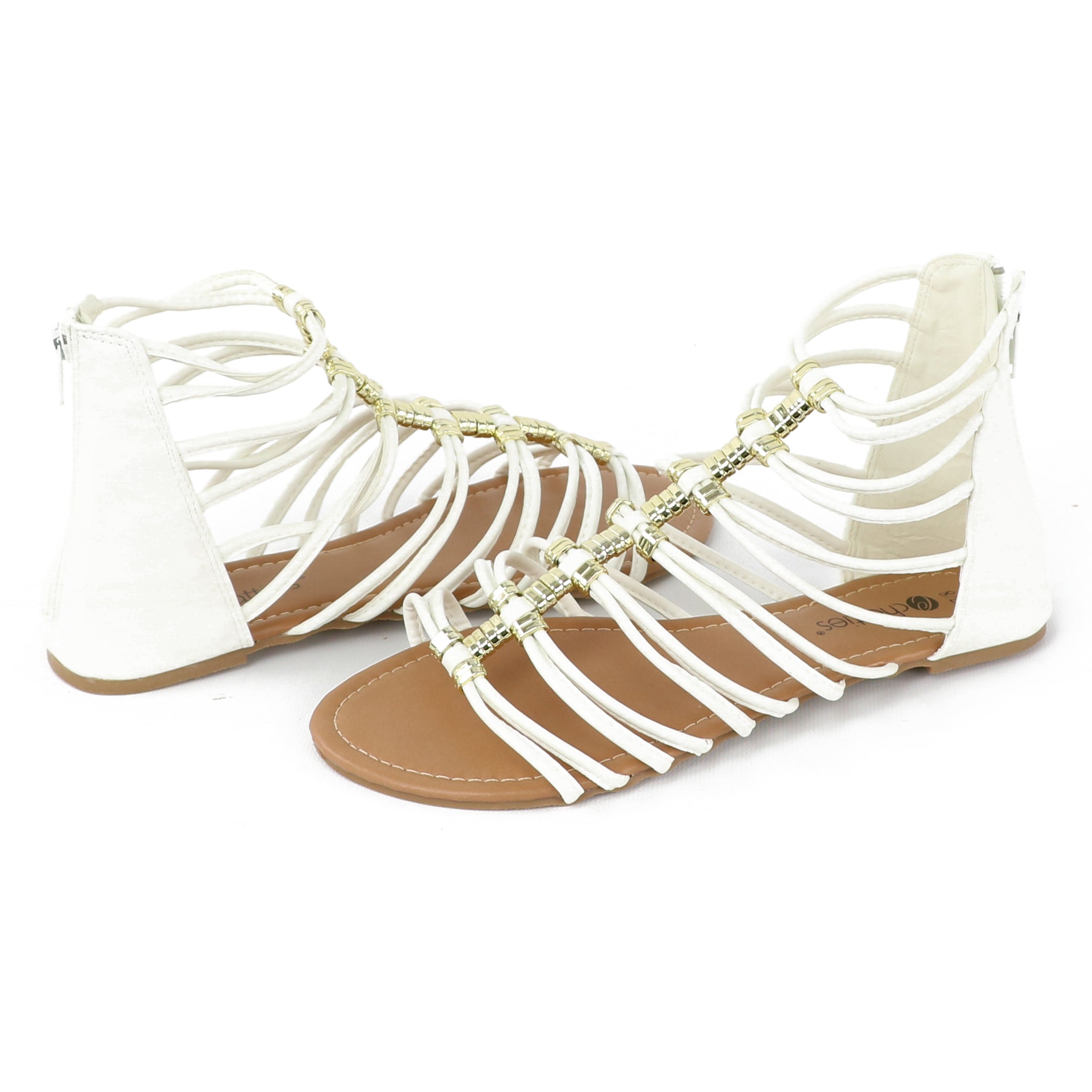 Chatties Womens Strappy Gladiator Sandal