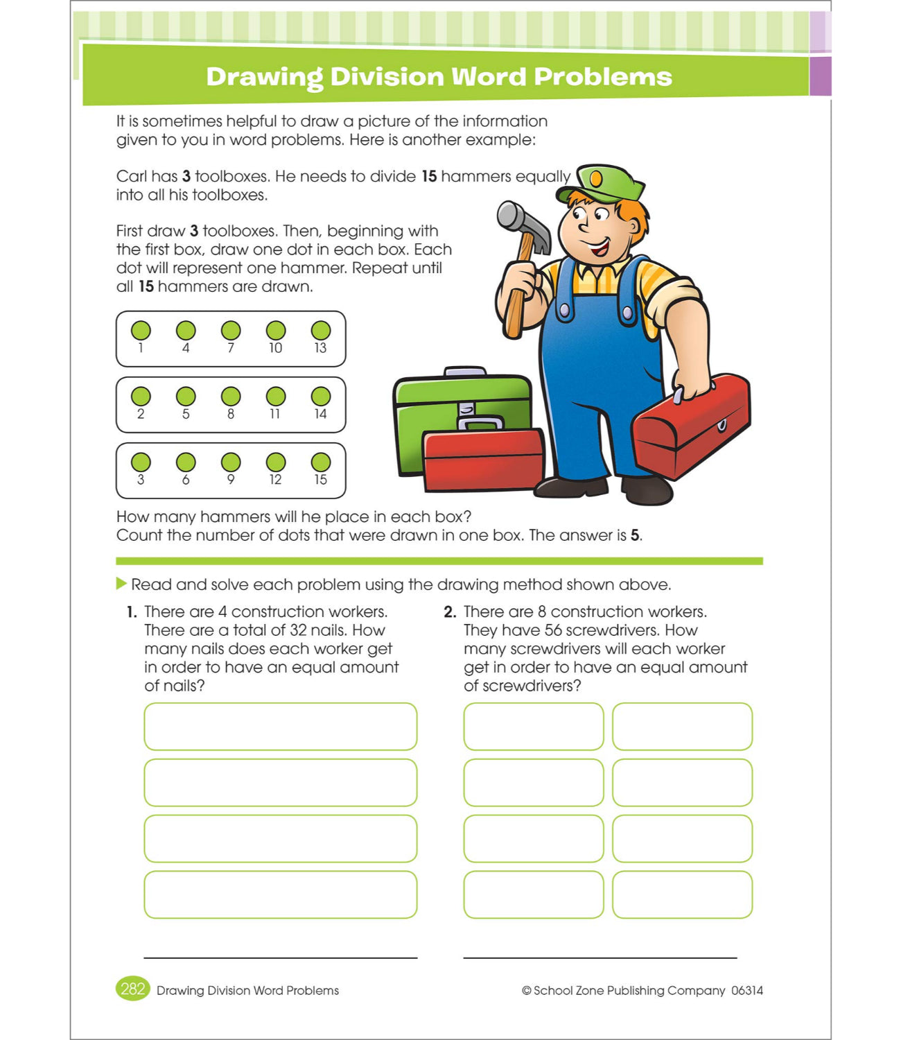 School Zone BIG Third Grade Workbook