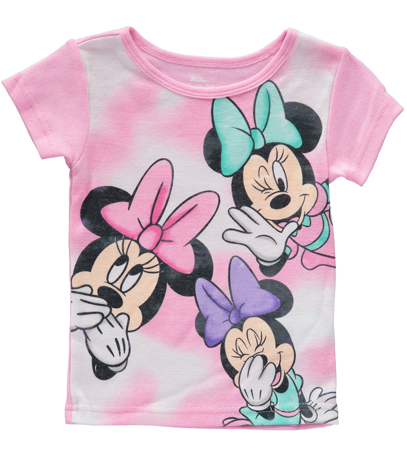 Disney Junior Girls 2T-4T Minnie Mouse 4-Piece Cotton Pajama Set