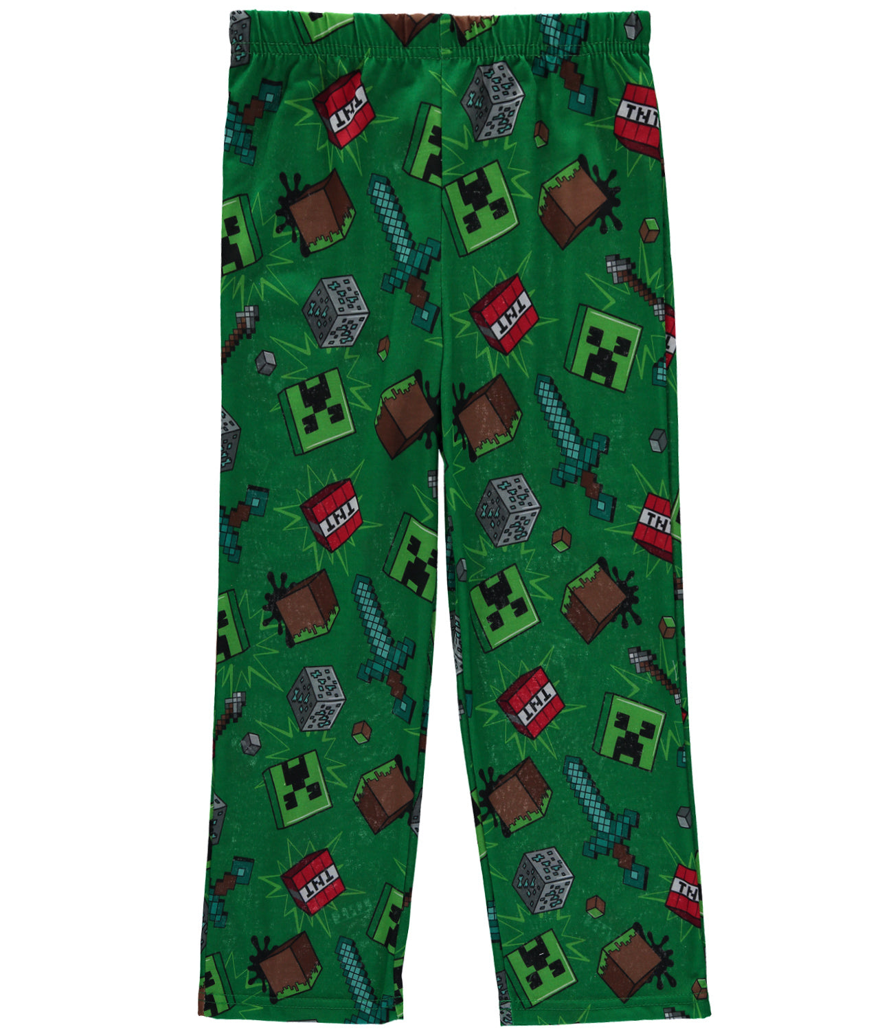 Minecraft Boys 6-12 Short Sleeve 2-Piece Pajama Set