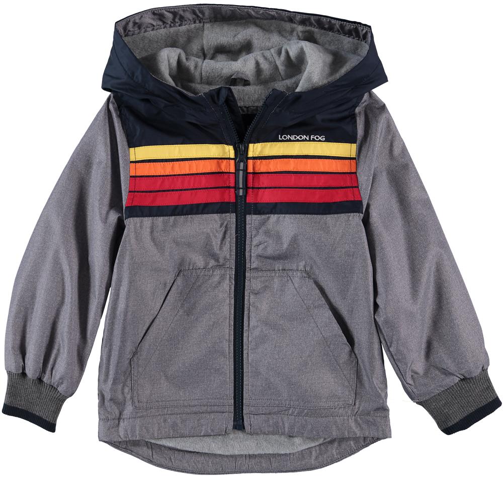 London Fog Boys 4-7 Chest Stripe Jacket