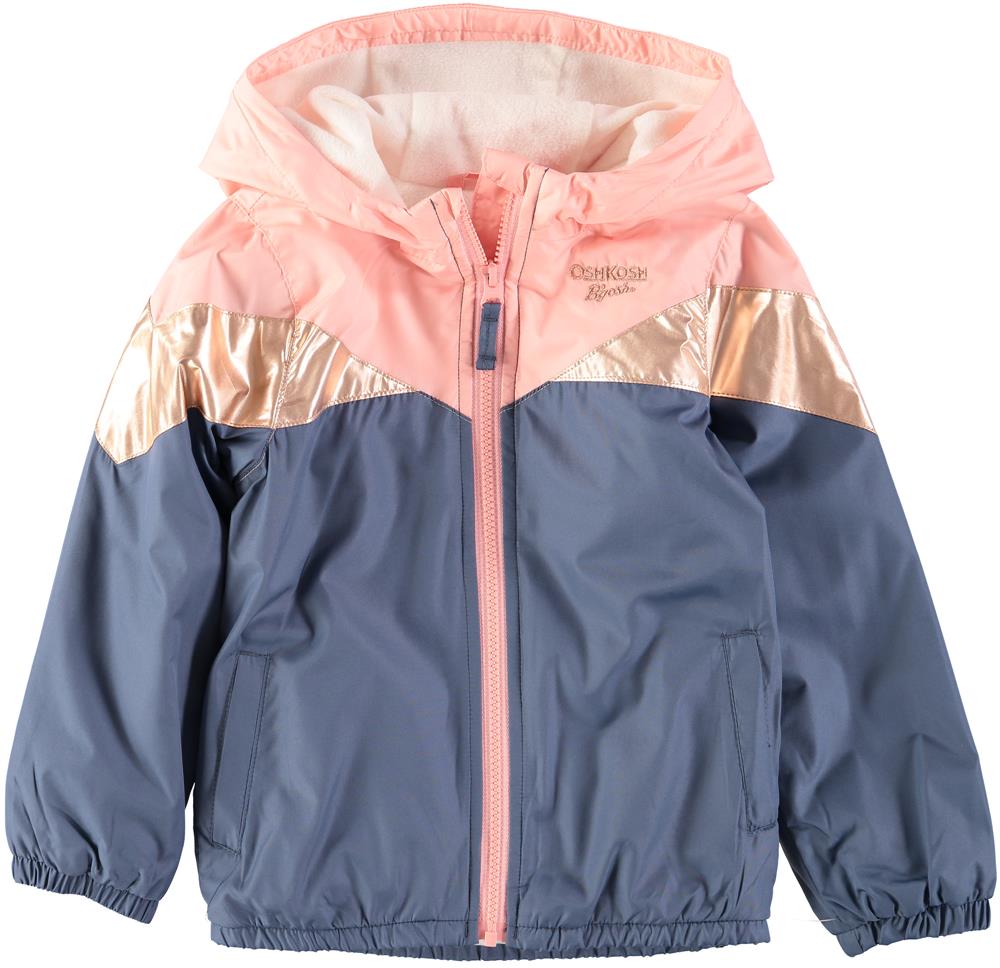 Osh Kosh Girls 2T-4T Metallic Midweight Jacket