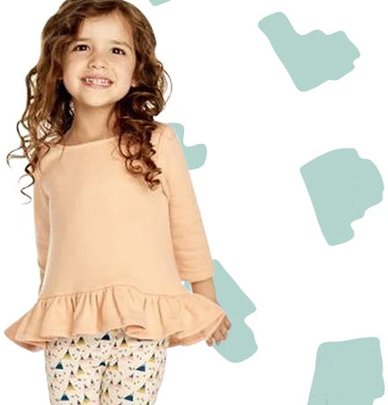 Pastourelle by Pippa & Julie Girls 12-24 Months Lace Tier Legging Set