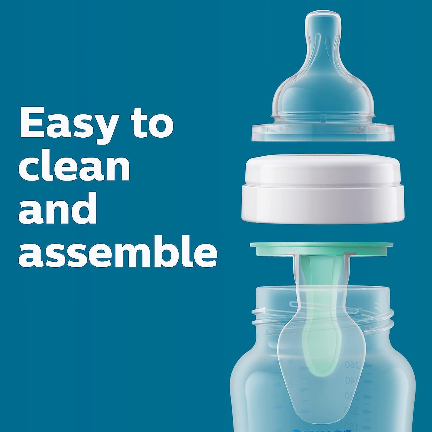 Philips Avent Anti-Colic Baby Bottle with AirFree Vent Beginner Gift Set